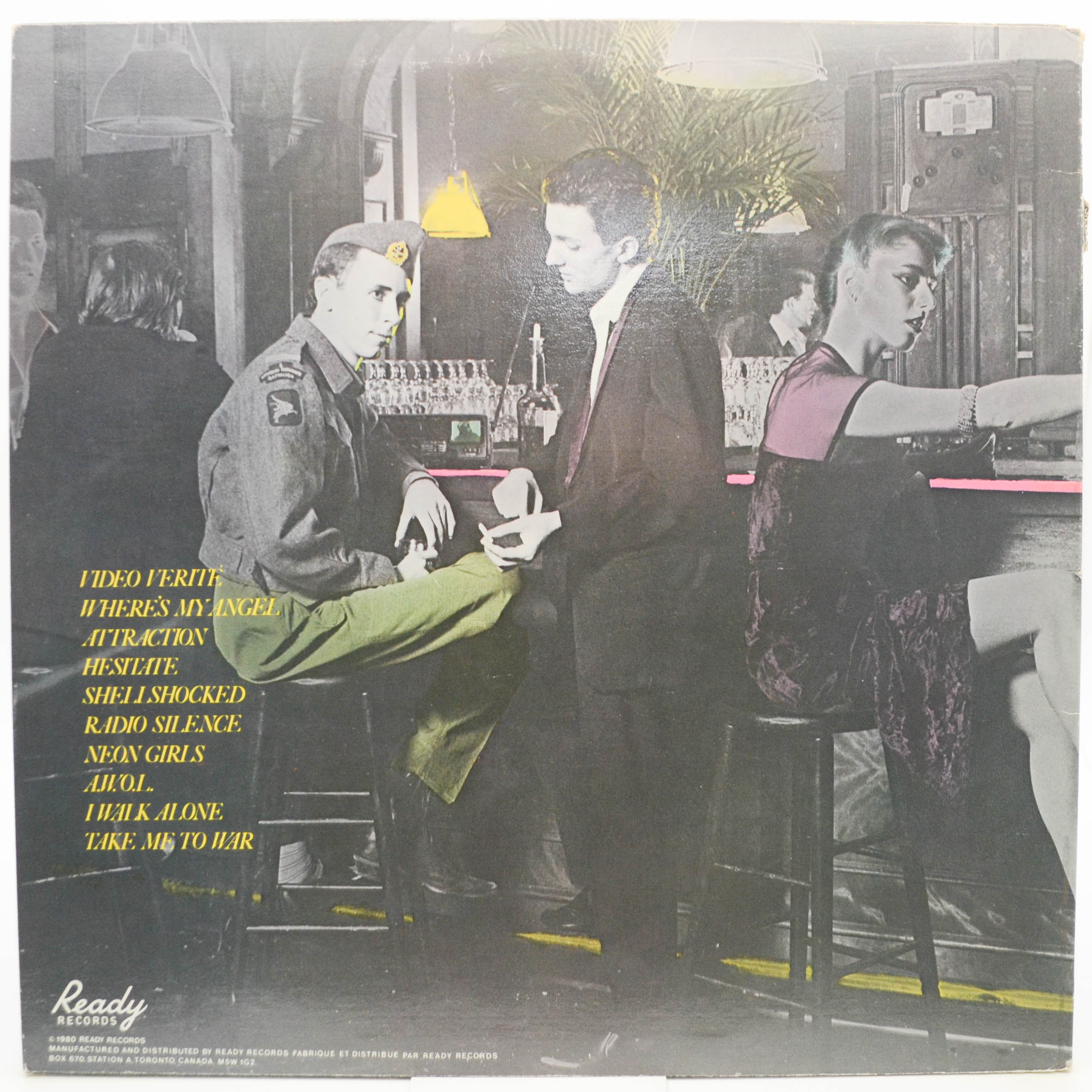 Blue Peter — Radio Silence (1-st, Canada), 1980