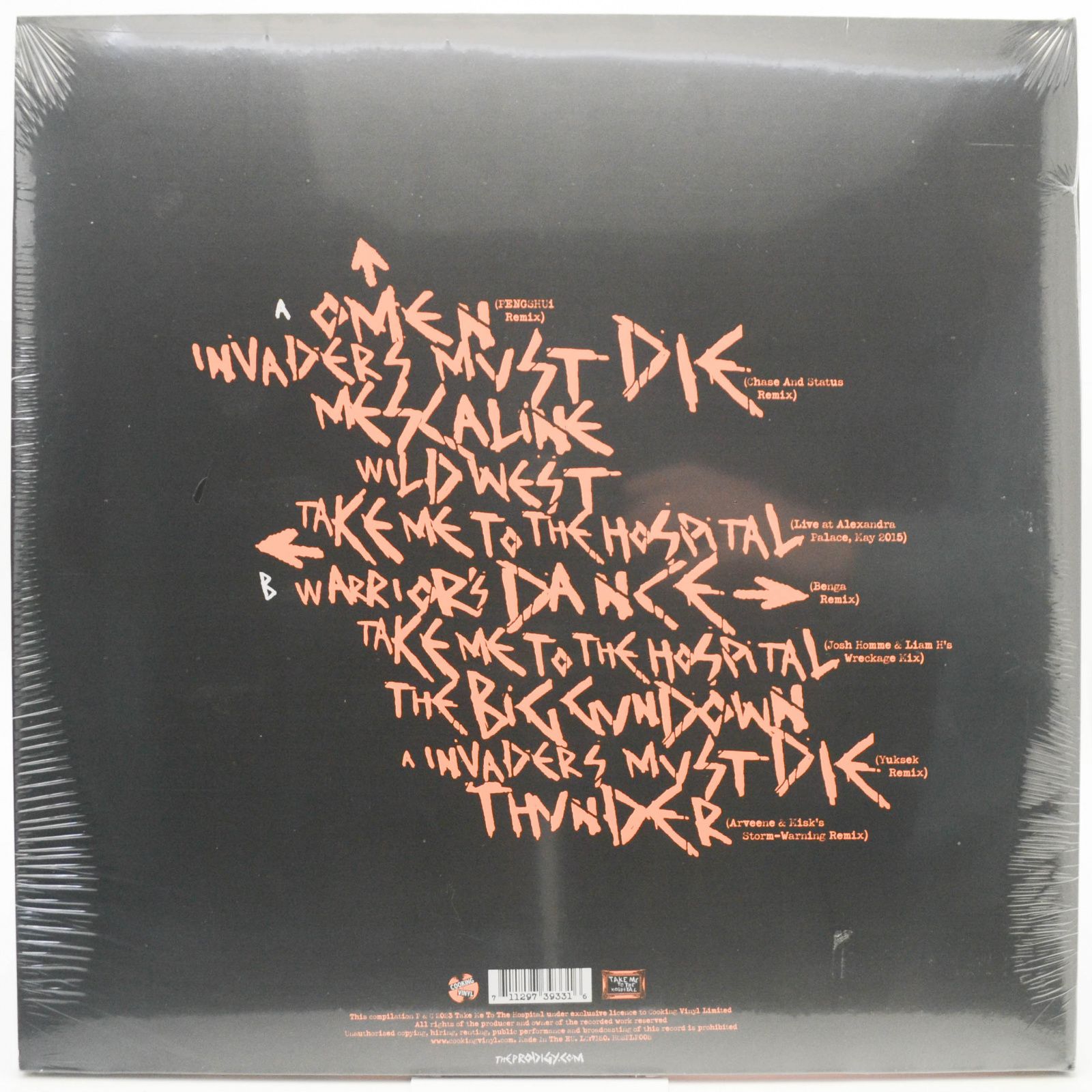 Prodigy — Invaders Must Die Remixes + (UK), 2023