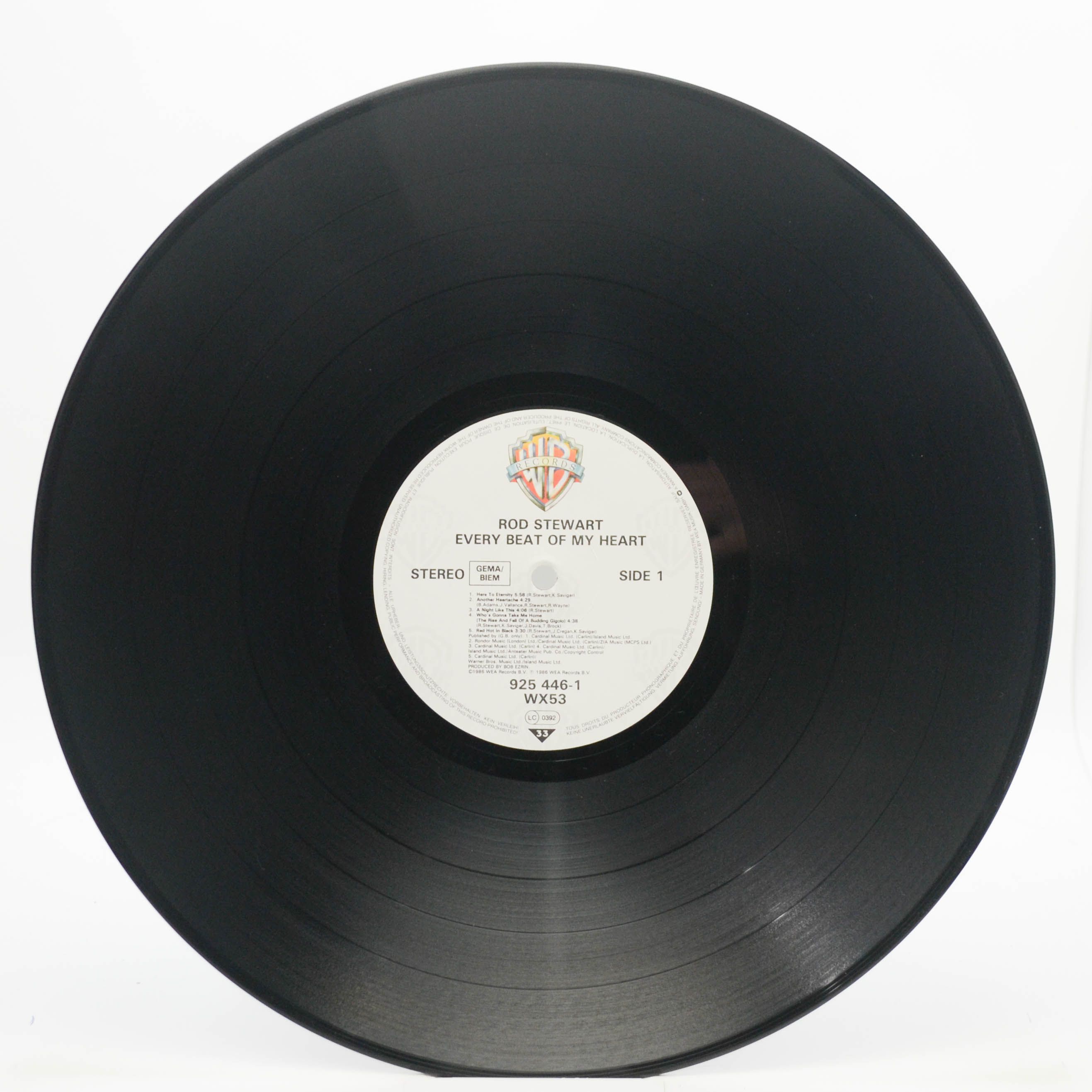 Rod Stewart — Every Beat Of My Heart, 1986