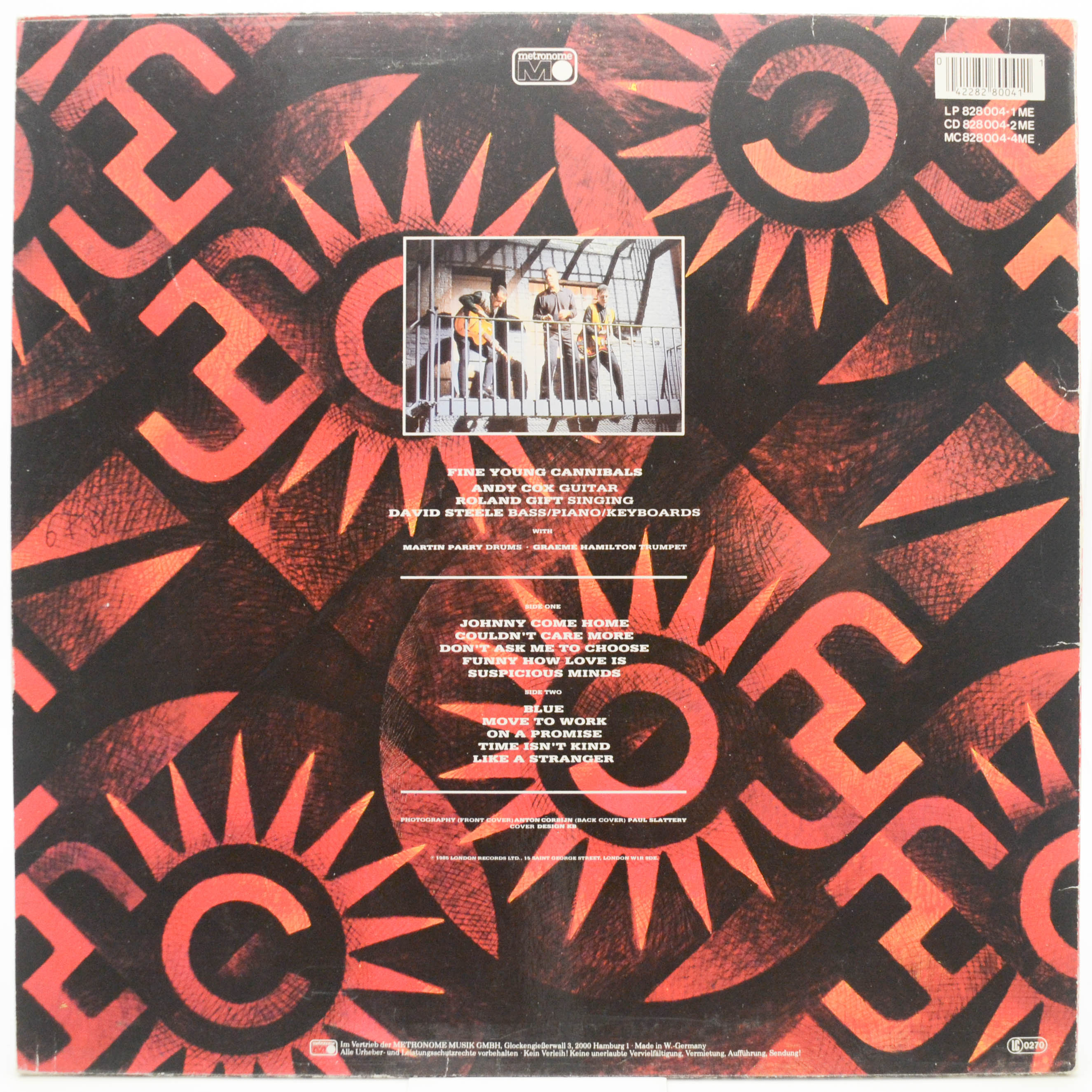 Fine Young Cannibals — Fine Young Cannibals, 1985