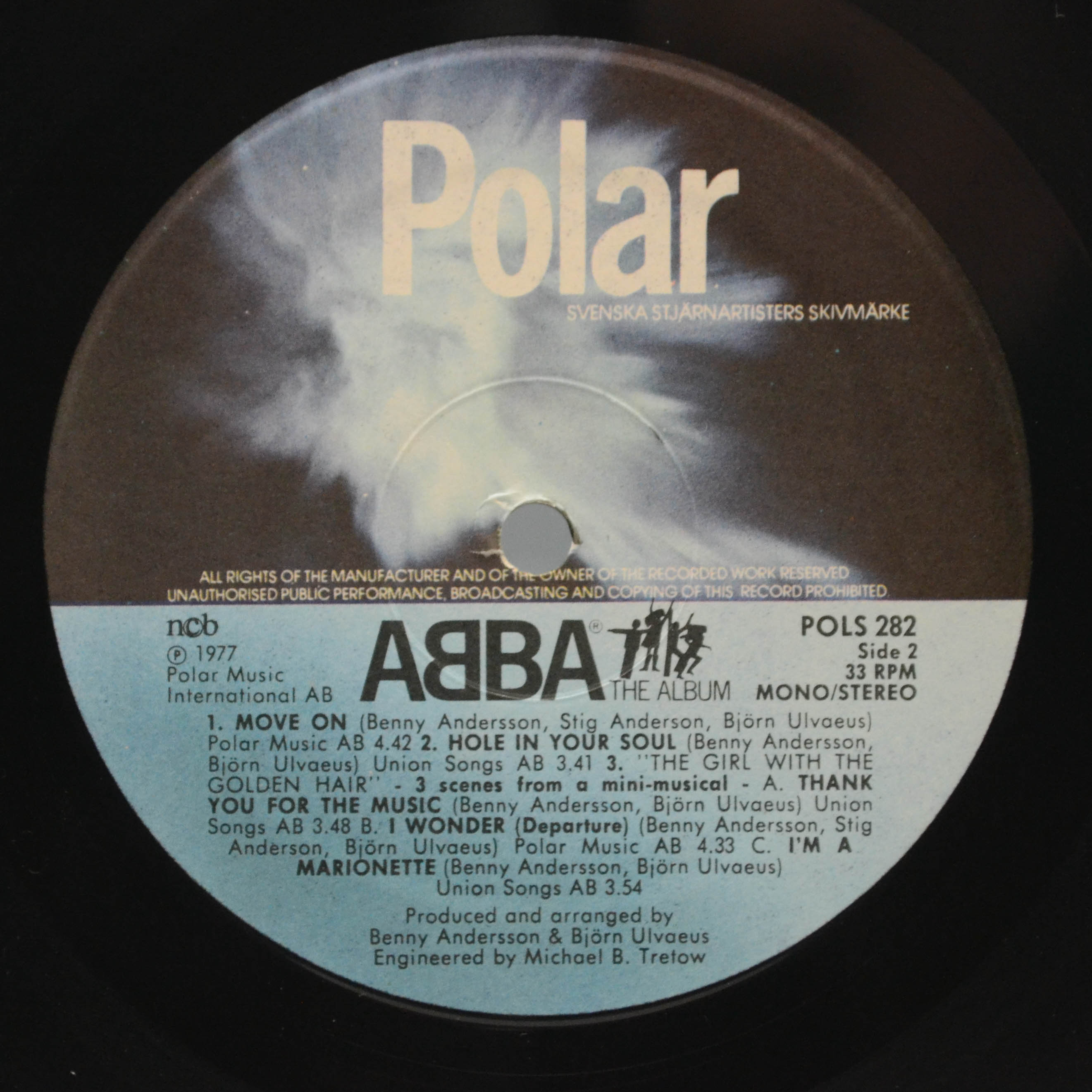 ABBA — The Album (1-st, Sweden), 1977