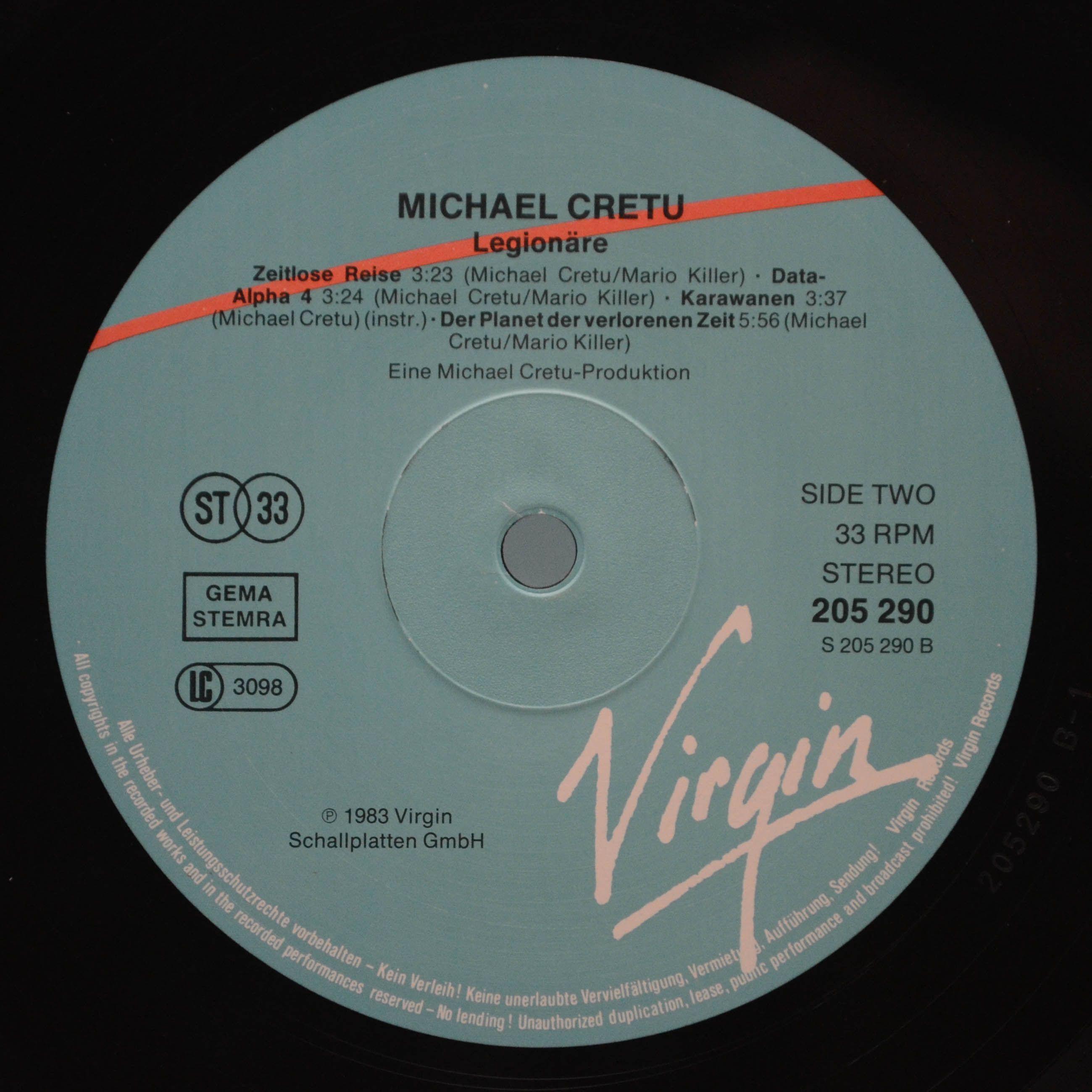 Michael Cretu — Legionäre, 1983