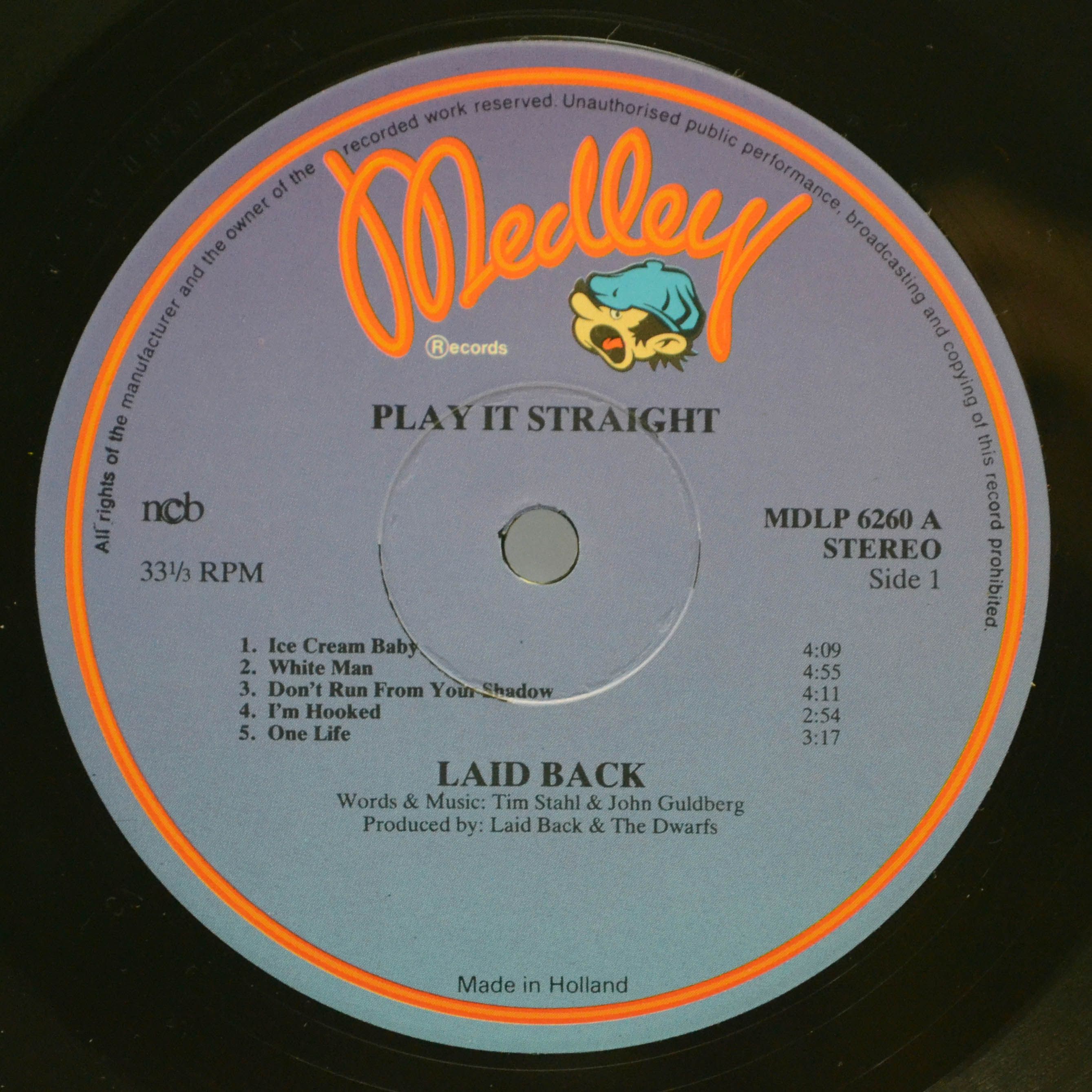 Laid Back — Play It Straight, 1985
