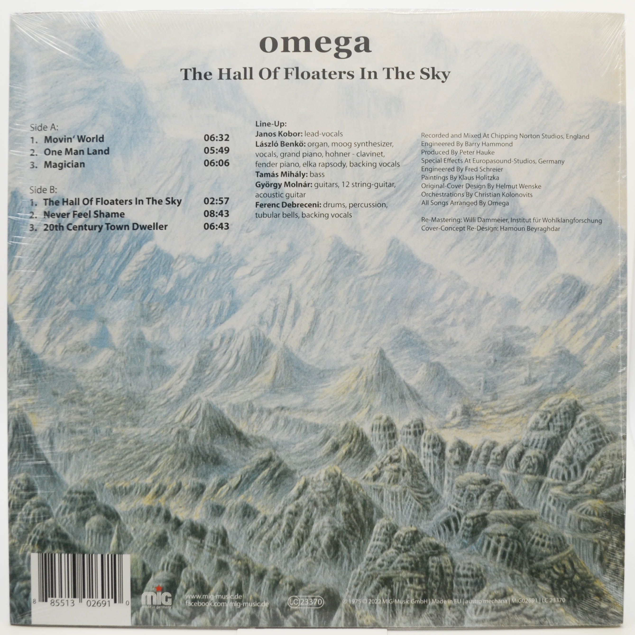 Omega — The Hall Of Floaters In The Sky, 1975