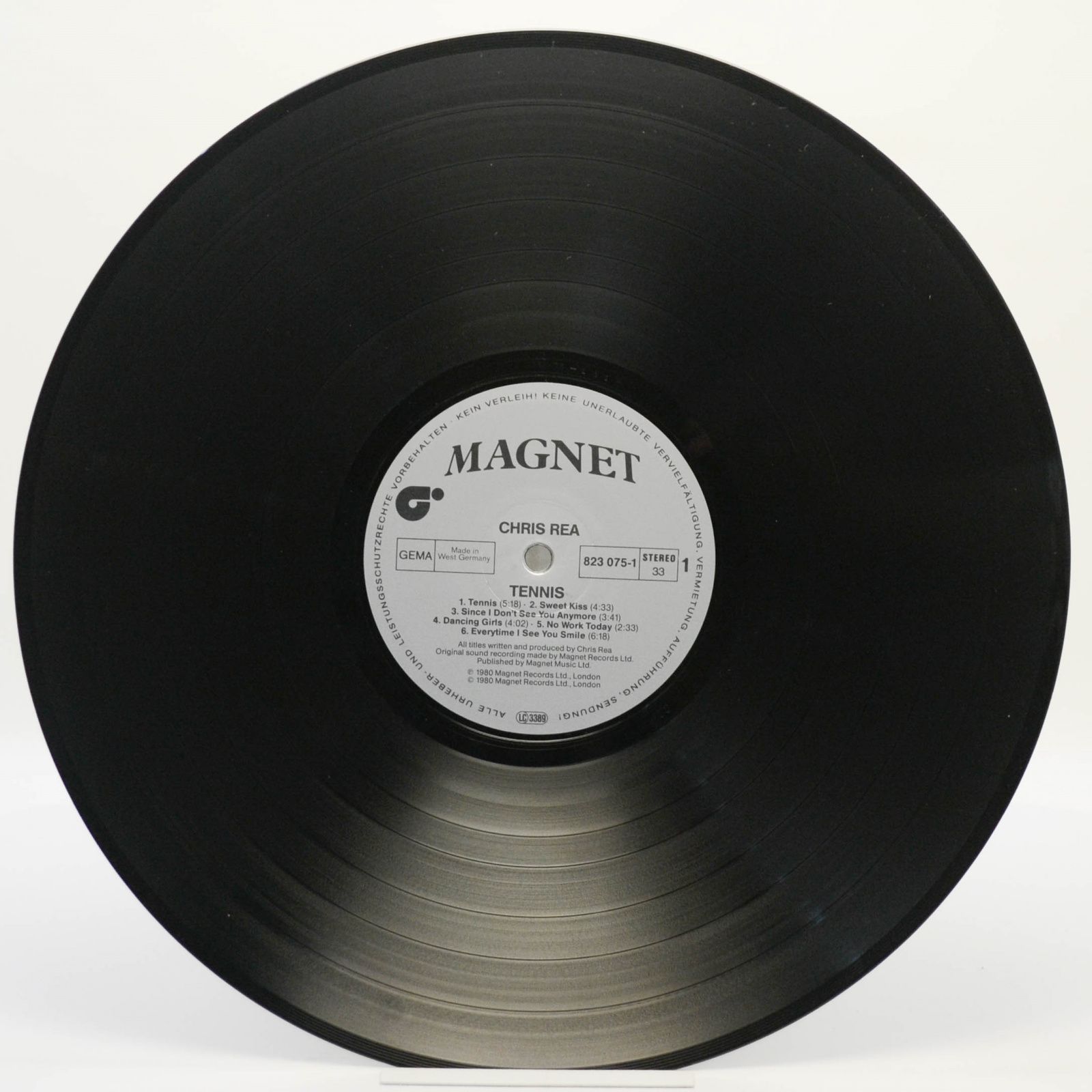 Chris Rea — Tennis, 1980