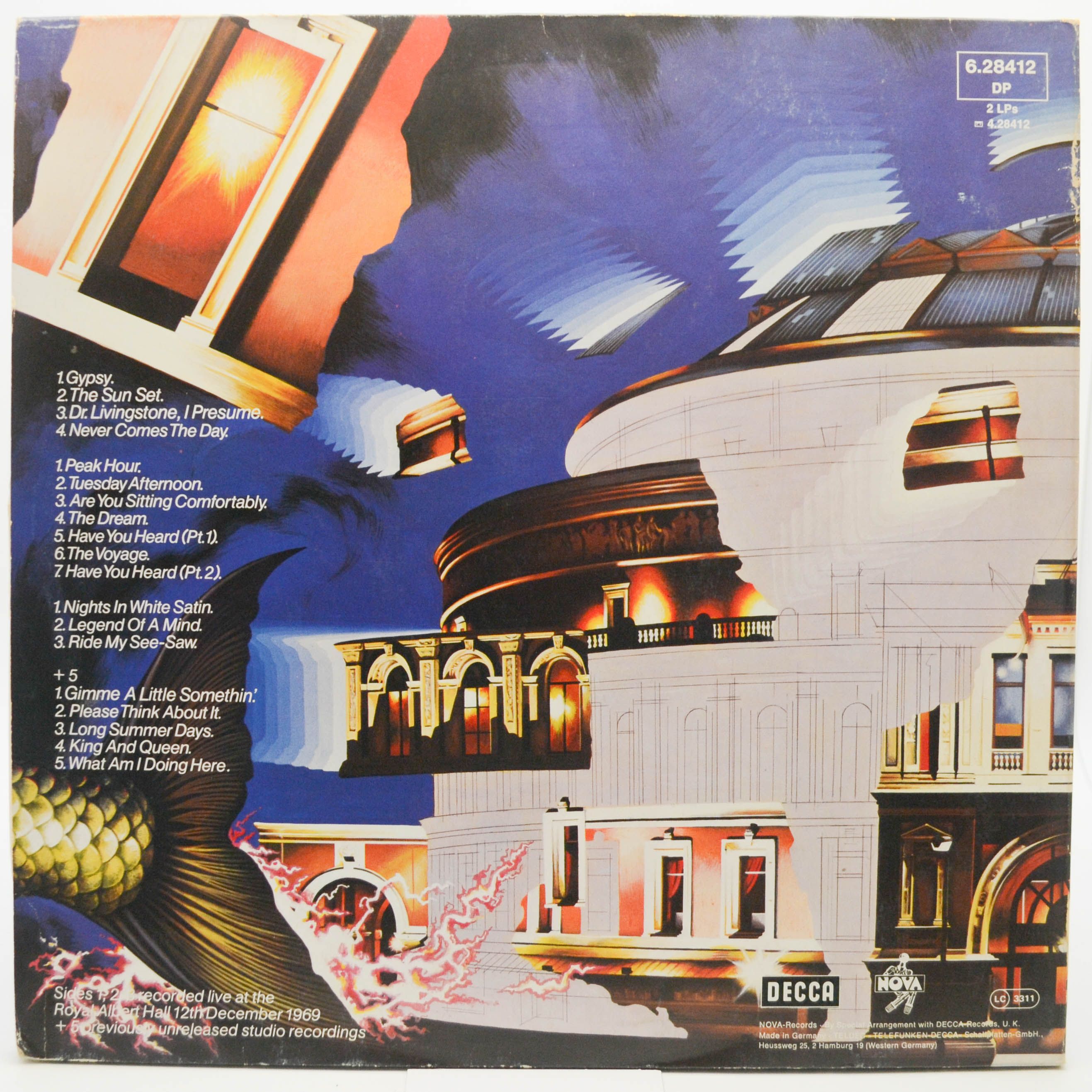Moody Blues — Caught Live +5 (2LP), 1977