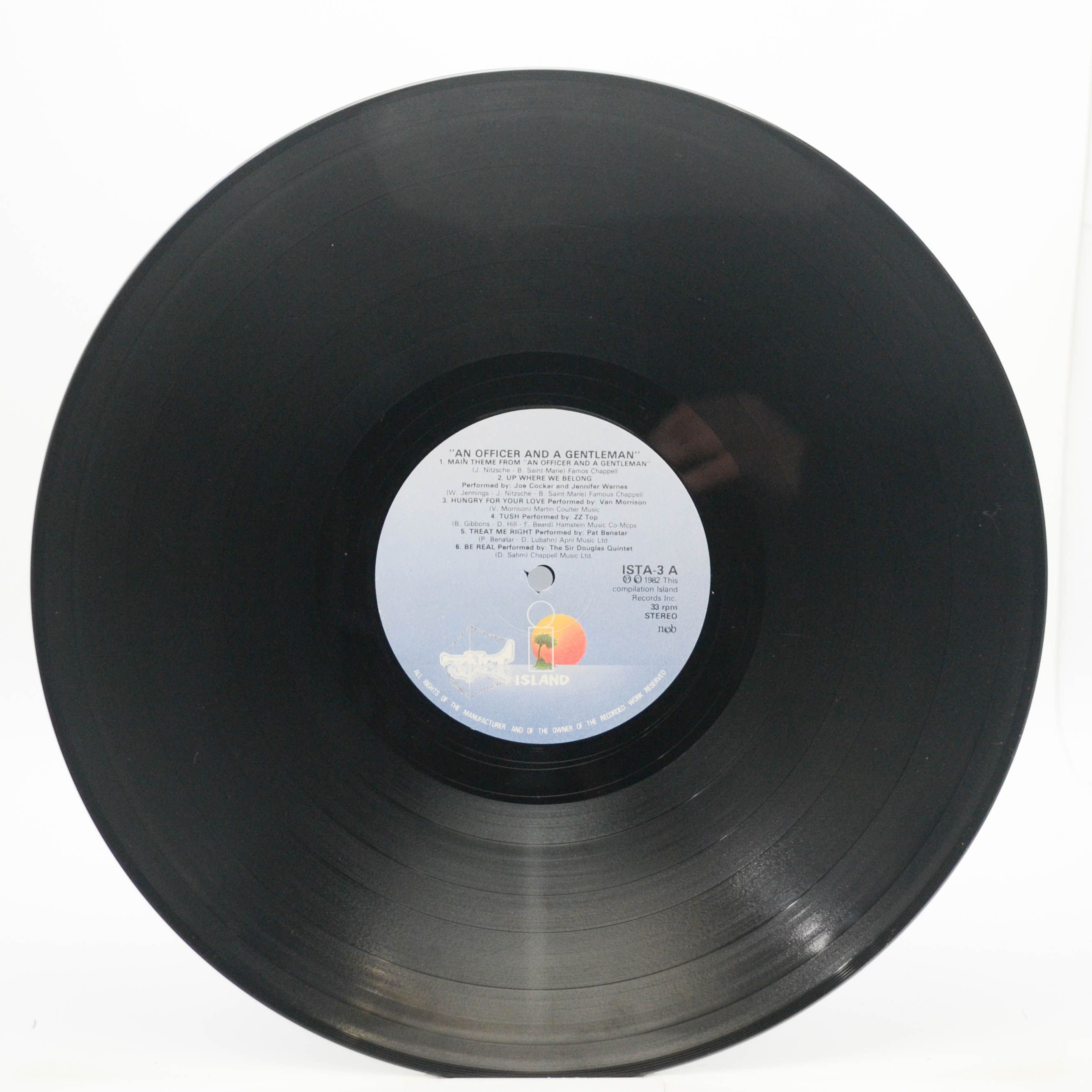 Various — An Officer And A Gentleman - Soundtrack, 1982