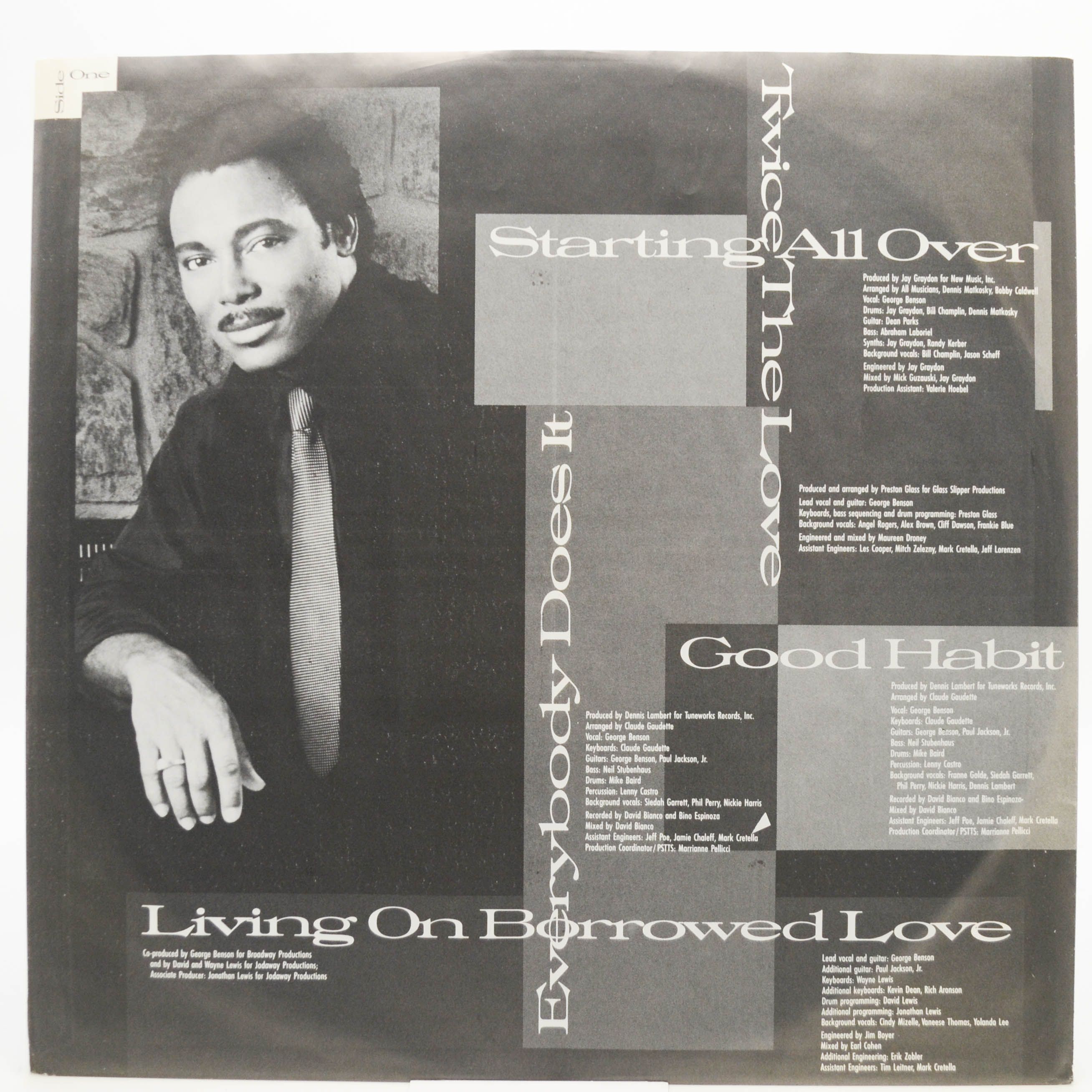 George Benson — Twice The Love, 1988