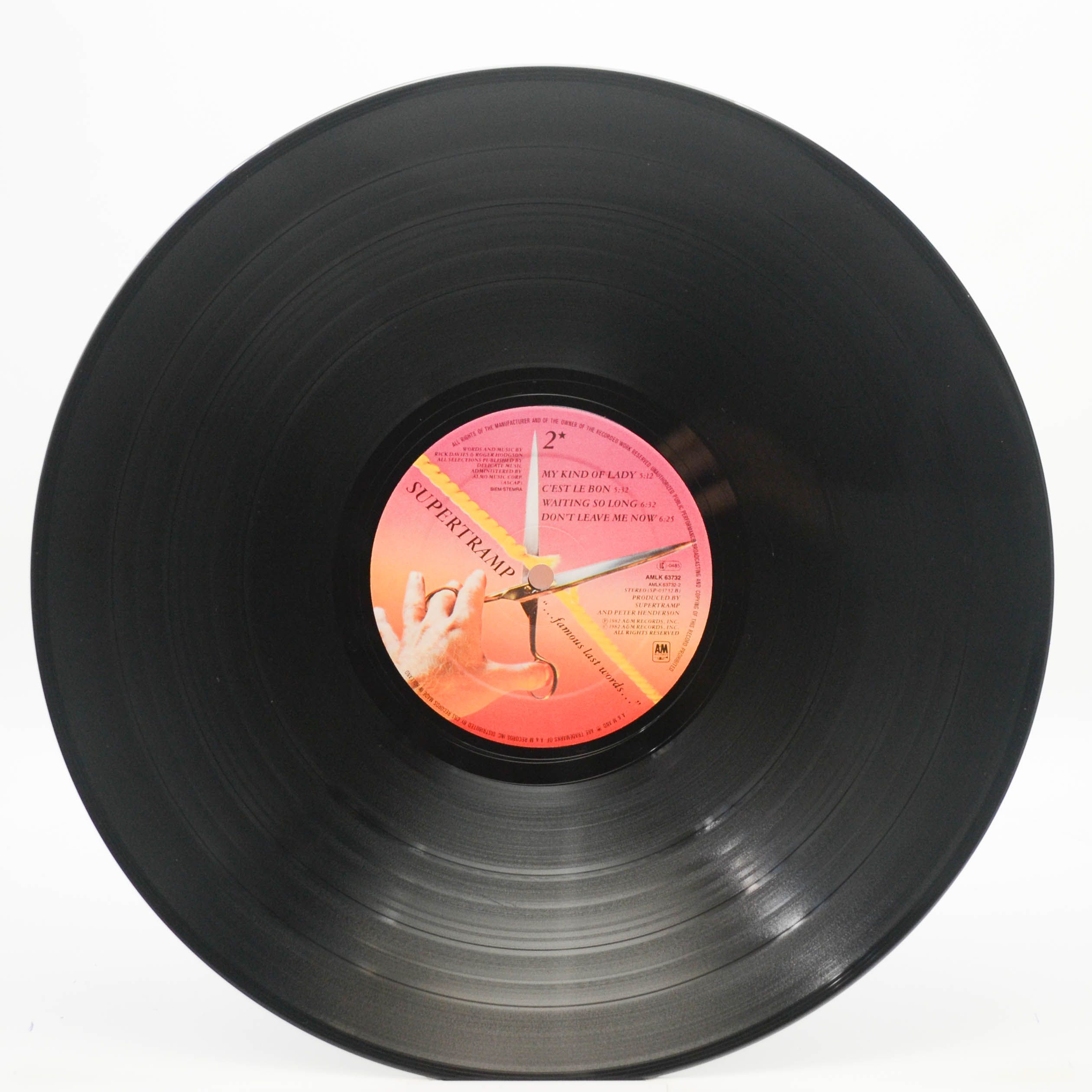 Supertramp — "...Famous Last Words...", 1982