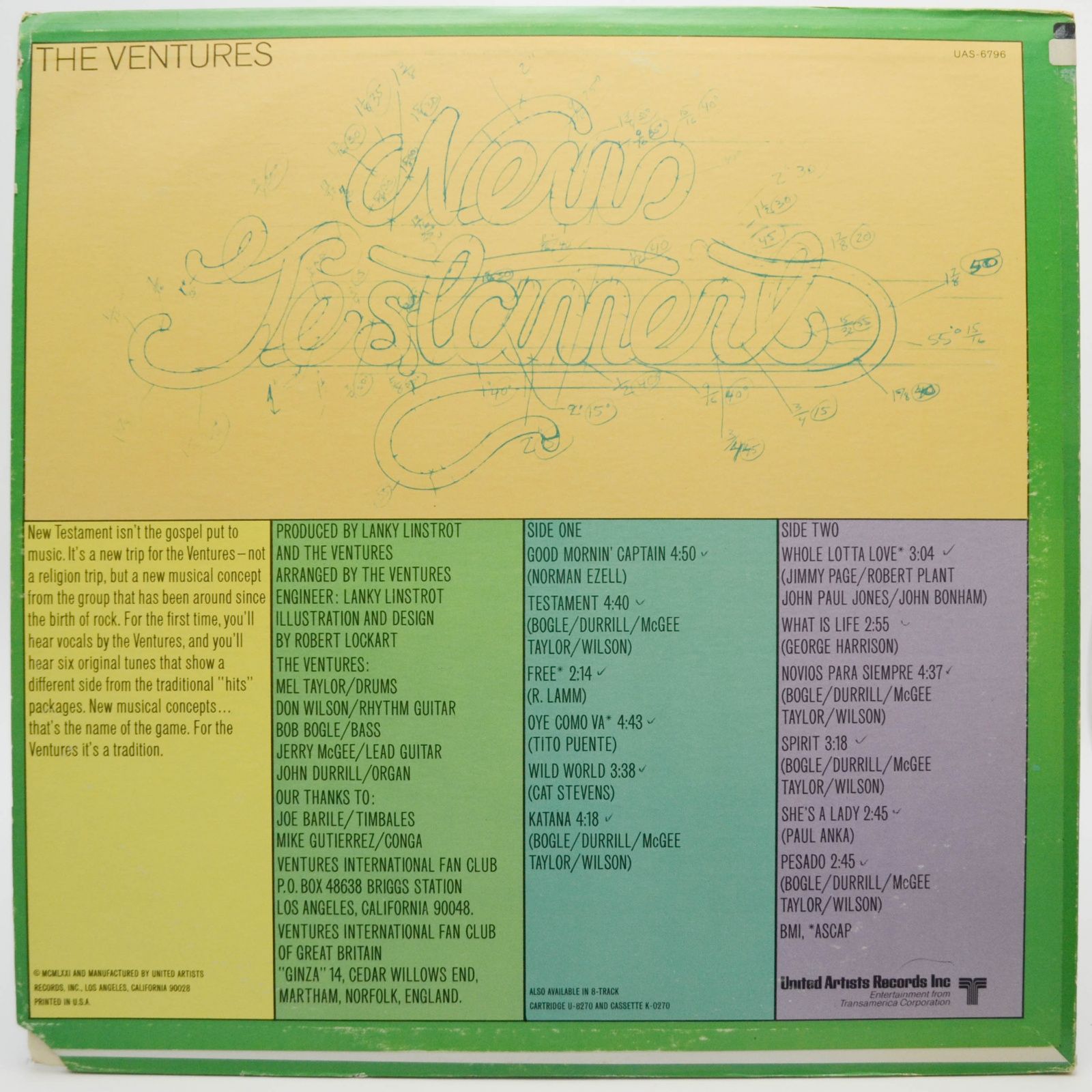 Ventures — New Testament (USA), 1971