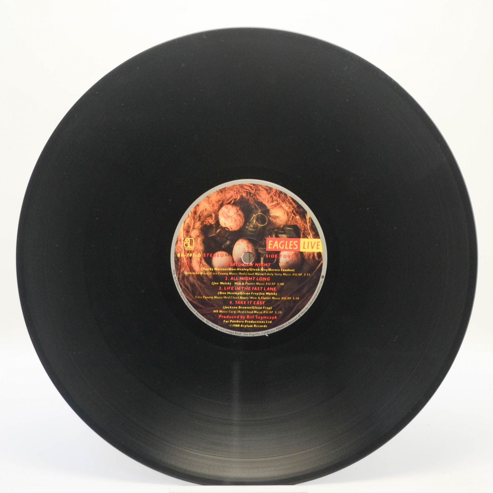 Eagles — Eagles Live (2LP, USA, poster), 1980