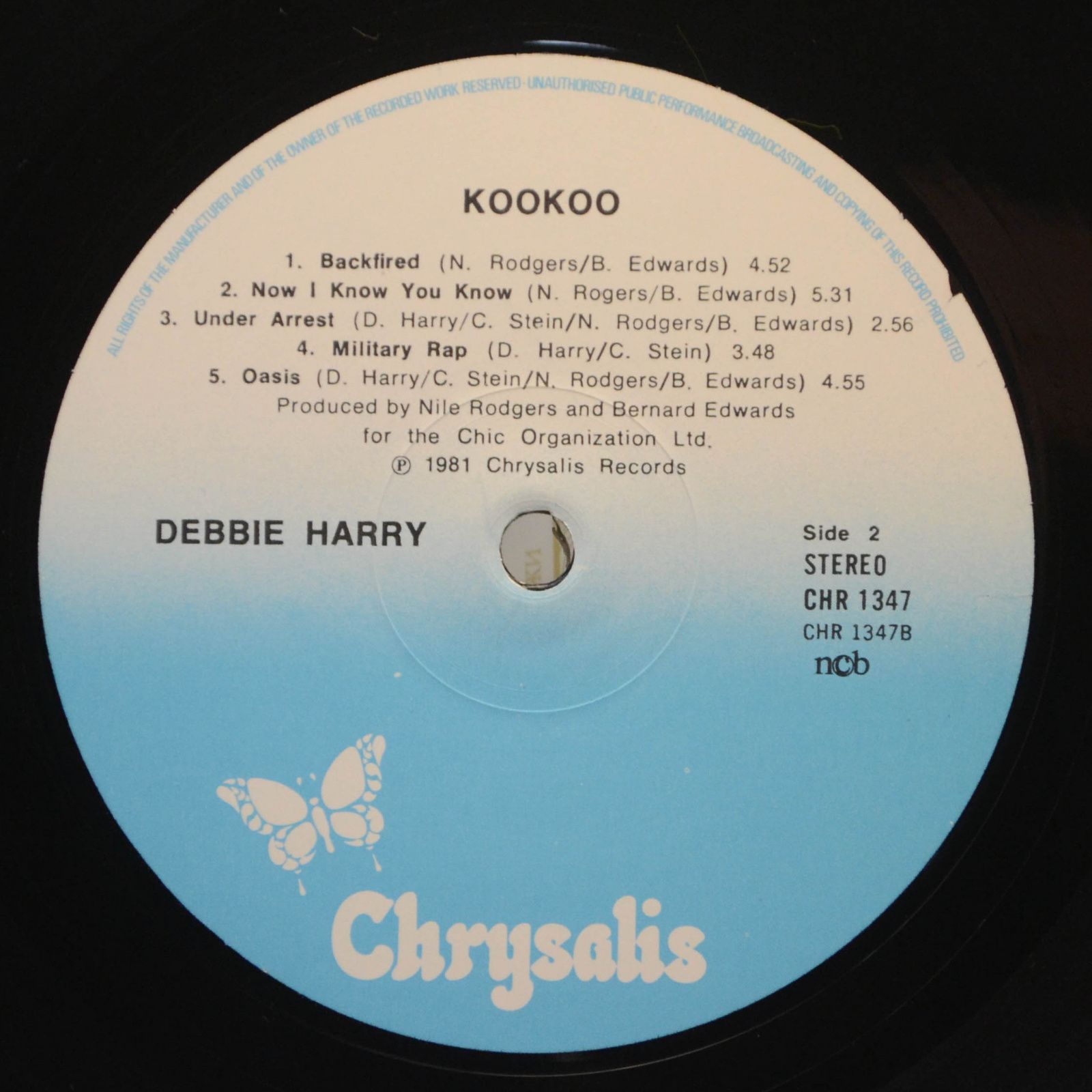 Debbie Harry — KooKoo, 1981