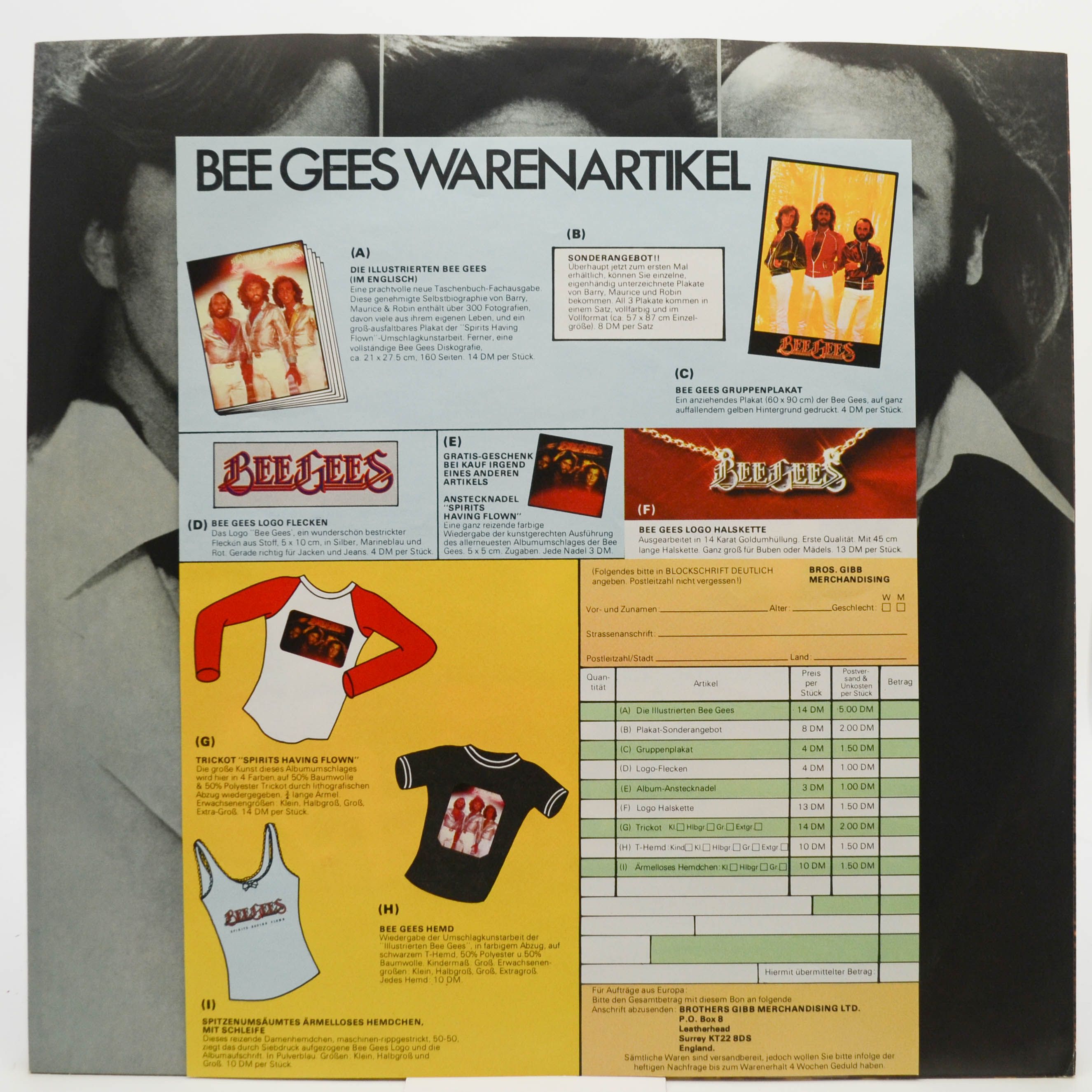 Bee Gees — Spirits Having Flown, 1979