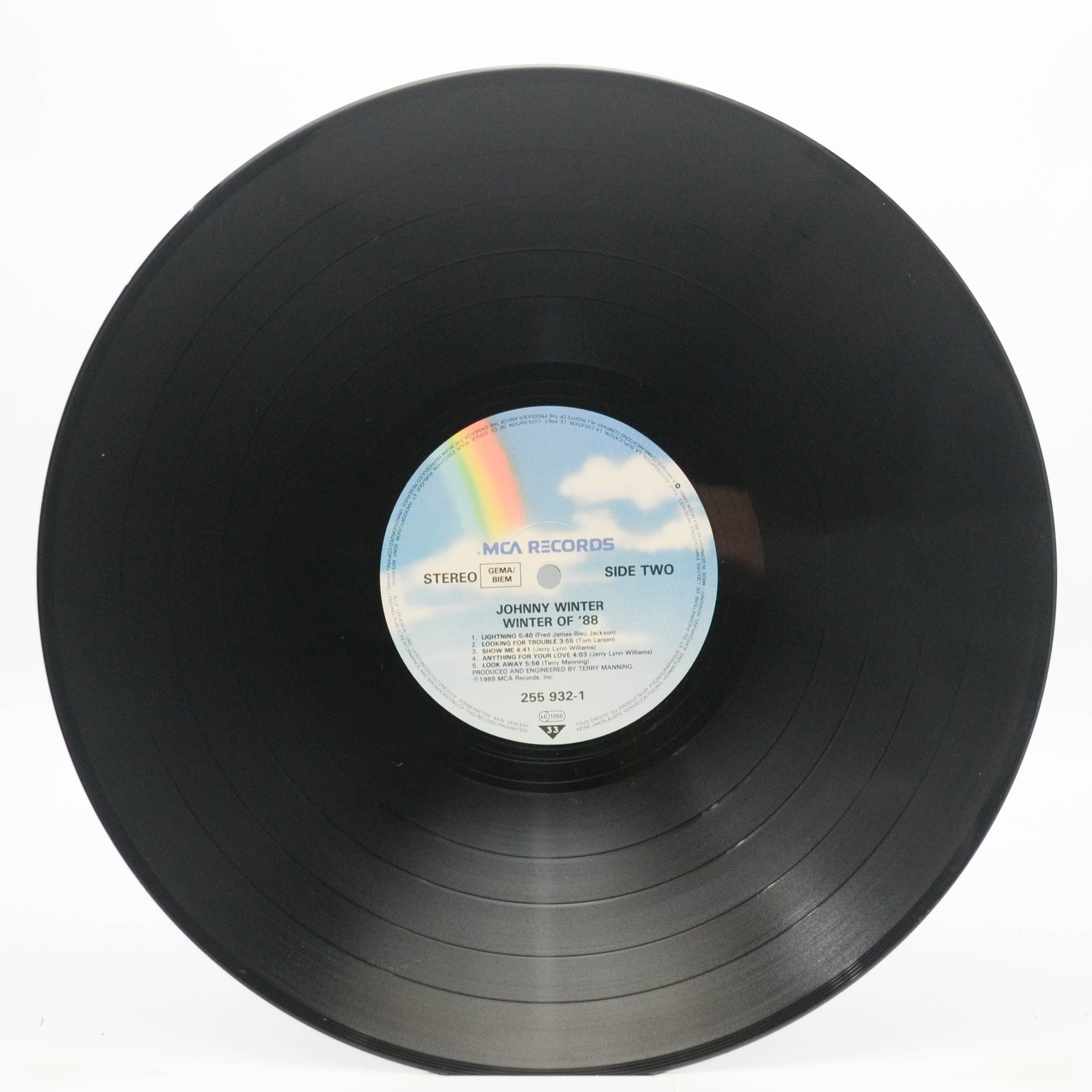 Johnny Winter — The Winter Of '88, 1988