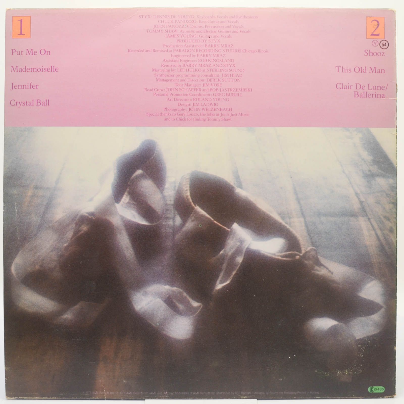 Styx — Crystal Ball, 1976