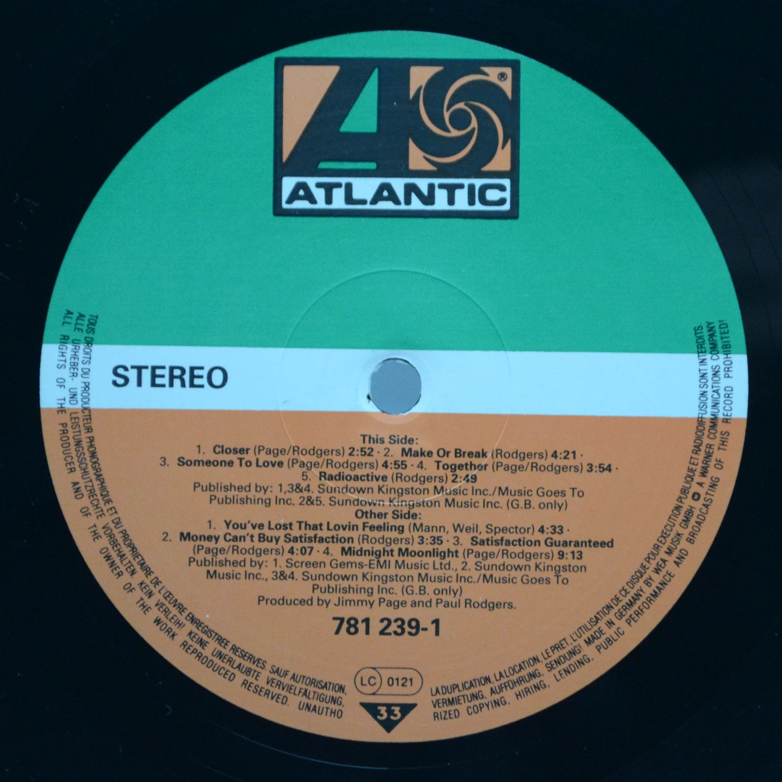 Firm — The Firm, 1985