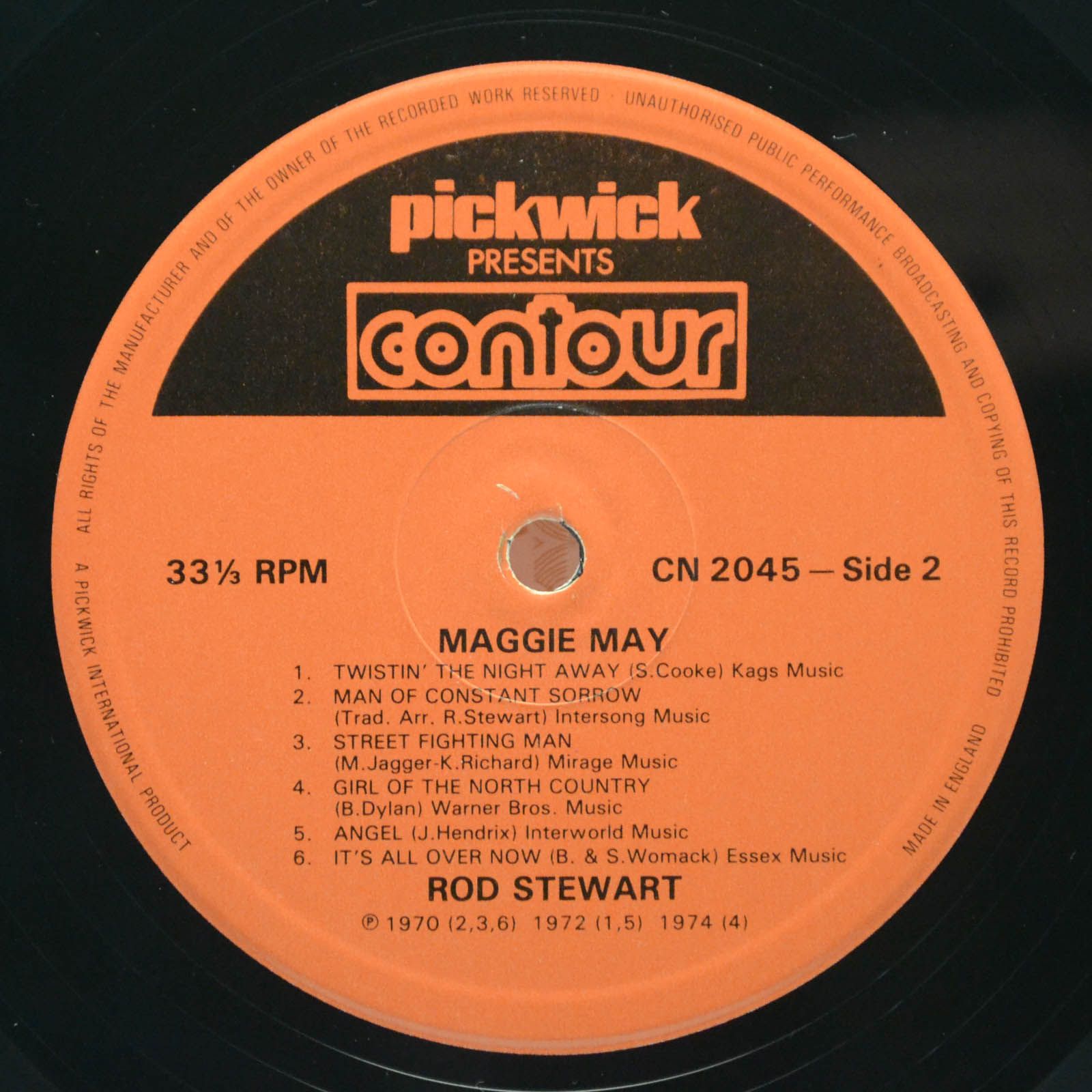 Rod Stewart — Maggie May (UK), 1981