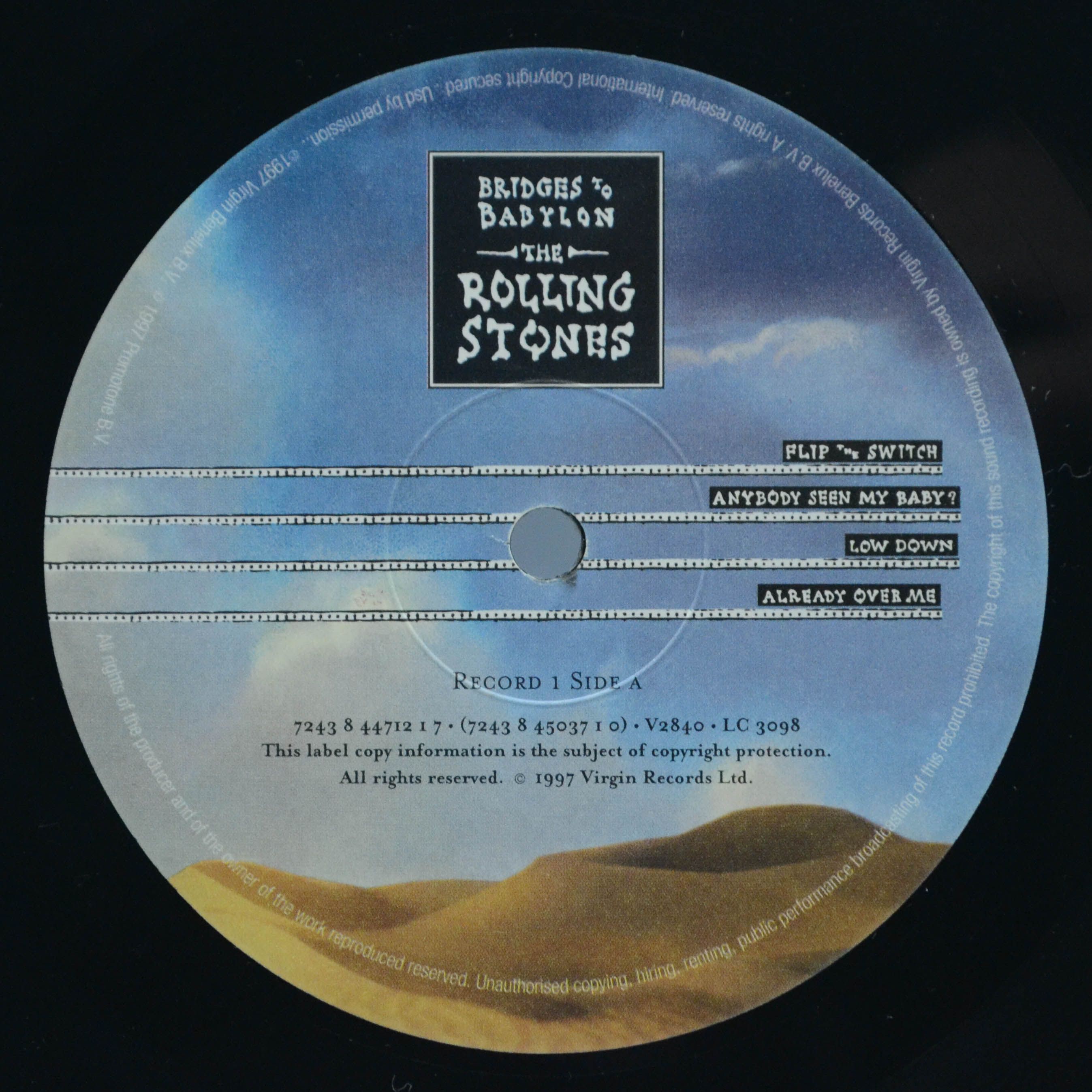 Rolling Stones — Bridges To Babylon (2LP), 1997