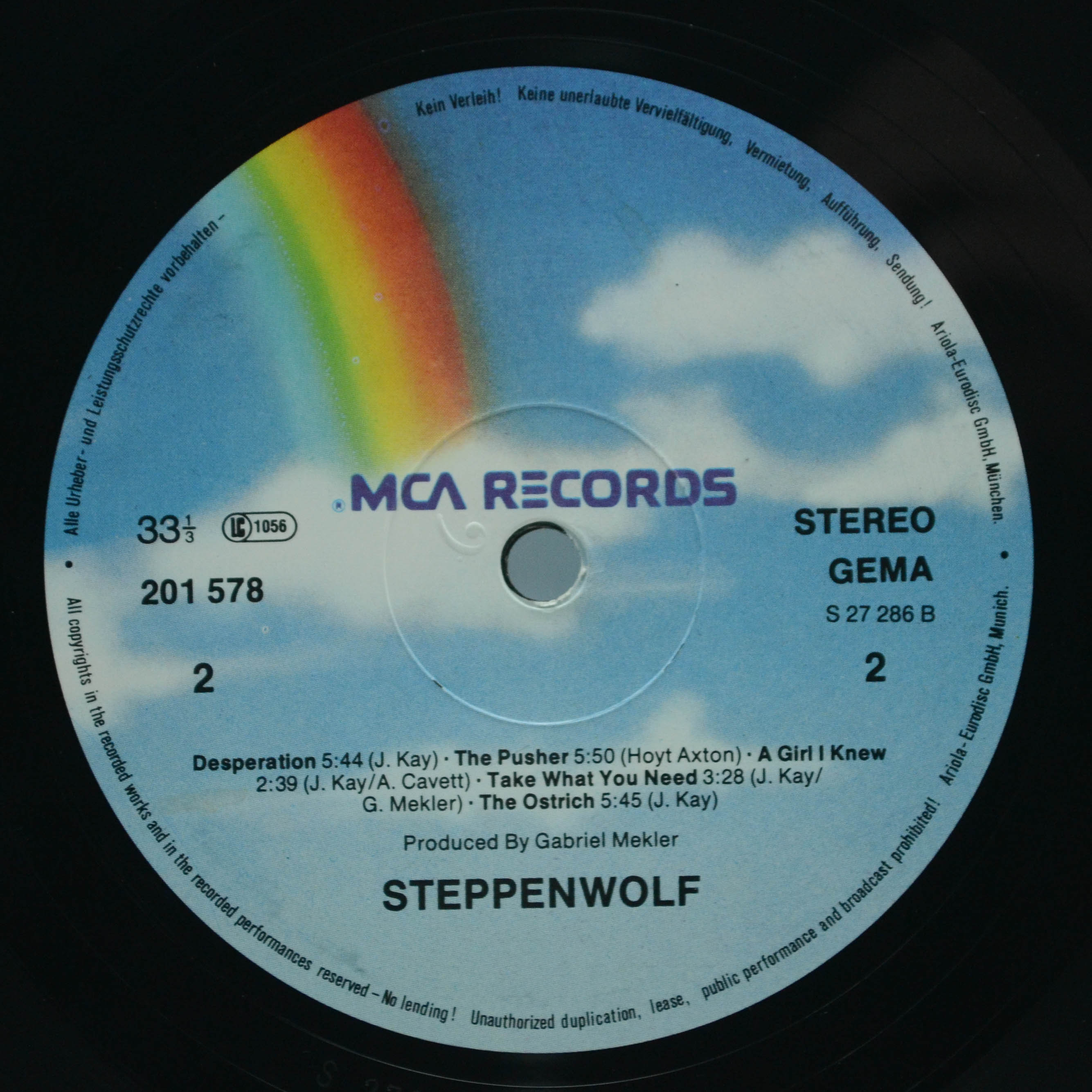 Steppenwolf — Steppenwolf, 1968