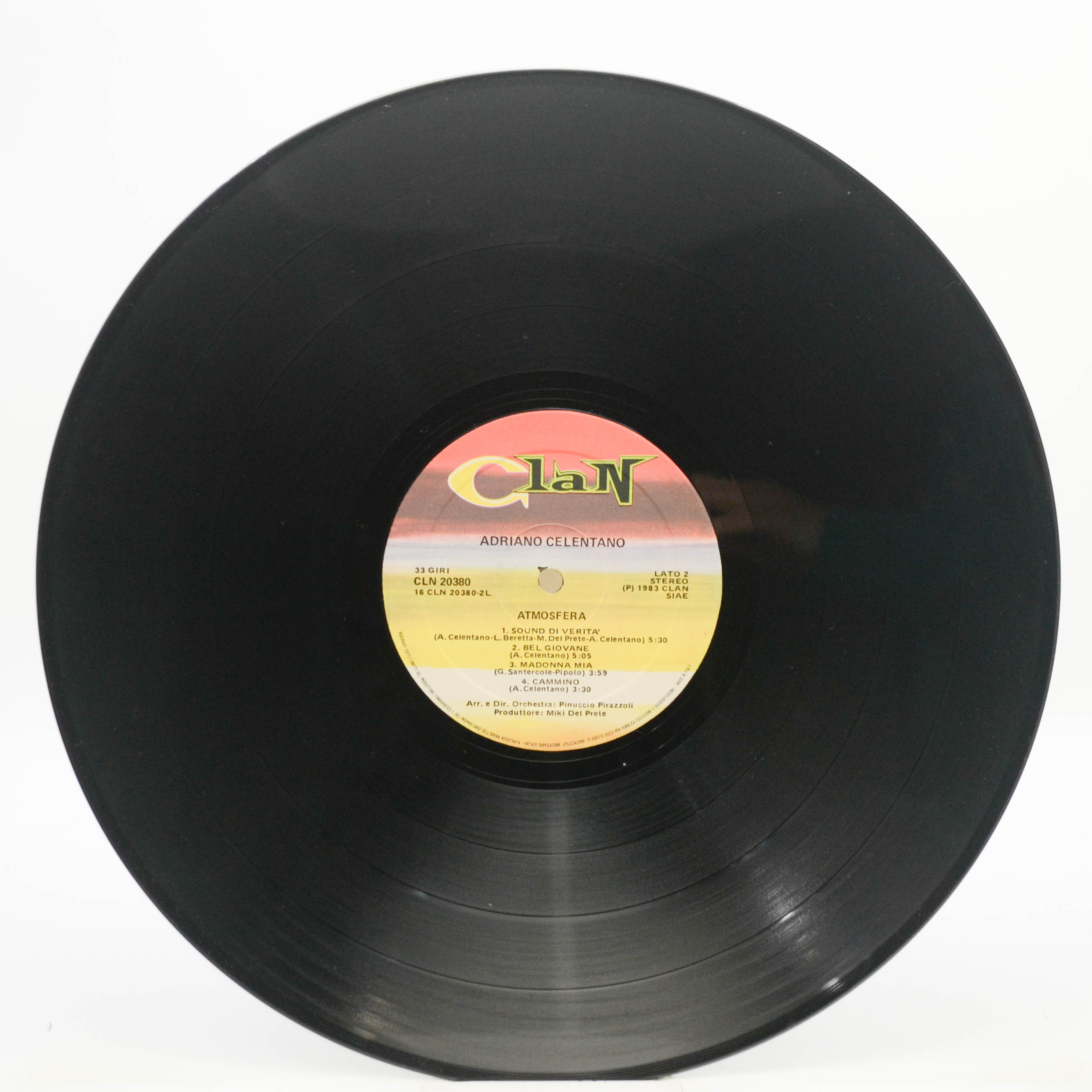 Adriano Celentano — Atmosfera (Italy, Clan), 1983