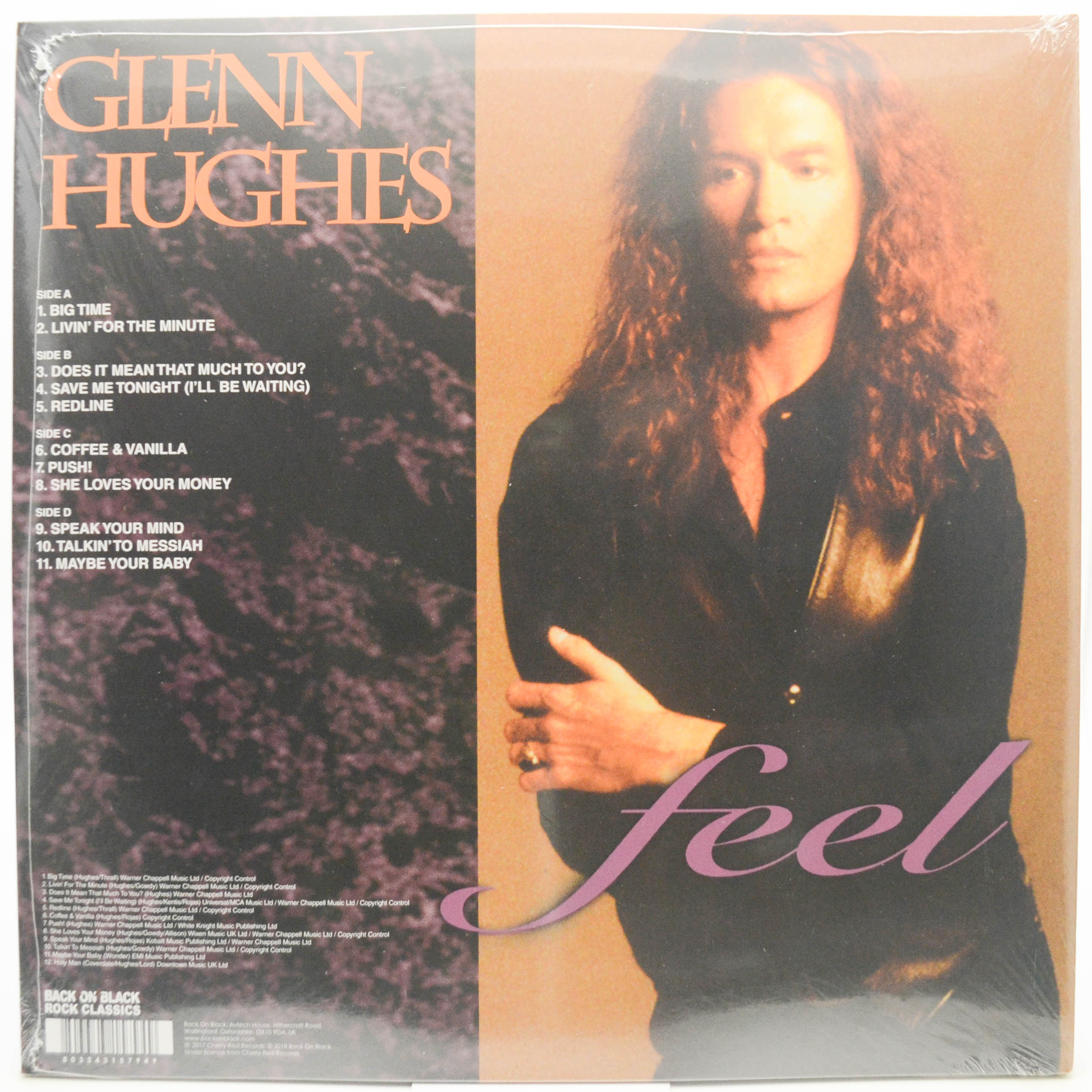 Glenn Hughes — Feel (2LP), 1995