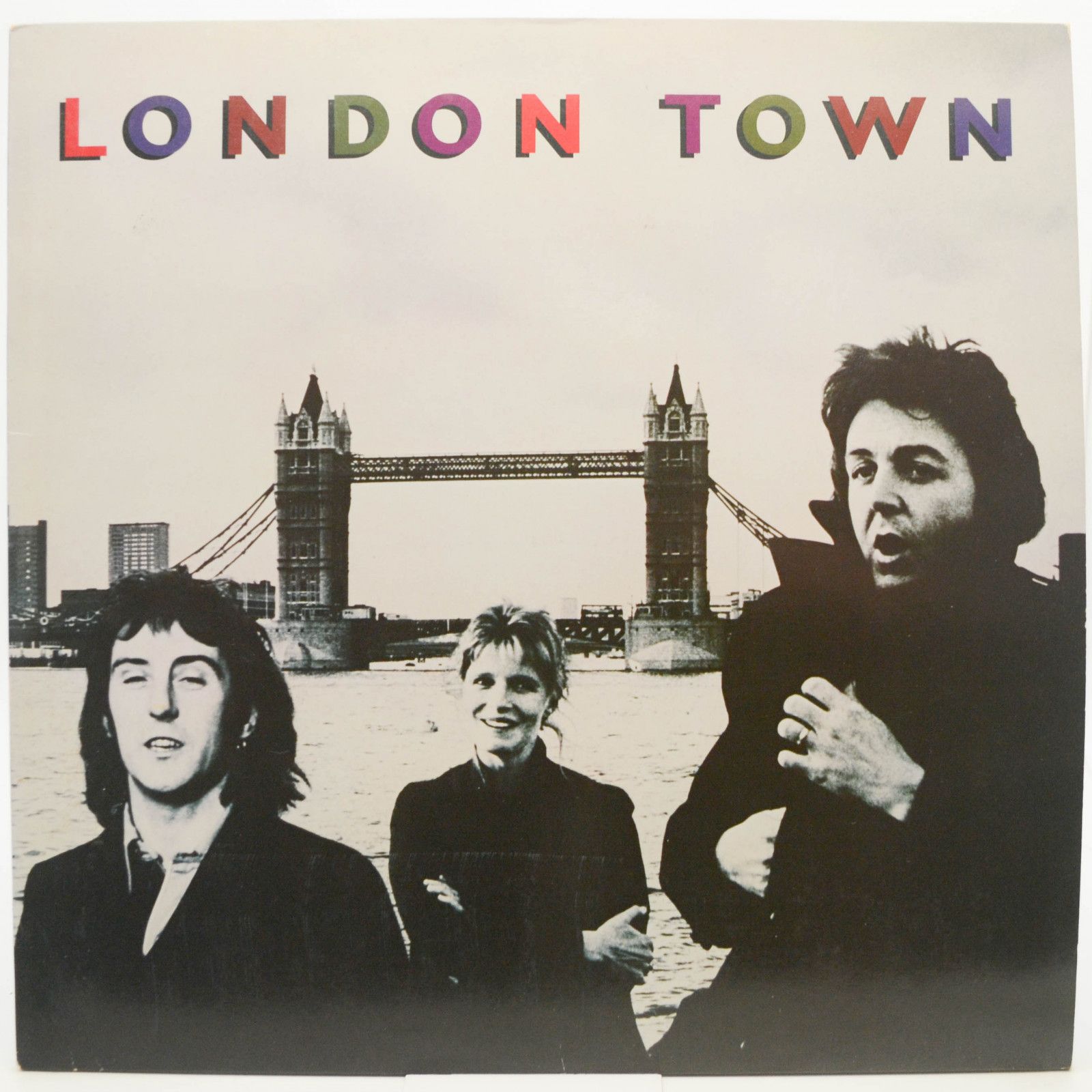 Wings — London Town (poster), 1978
