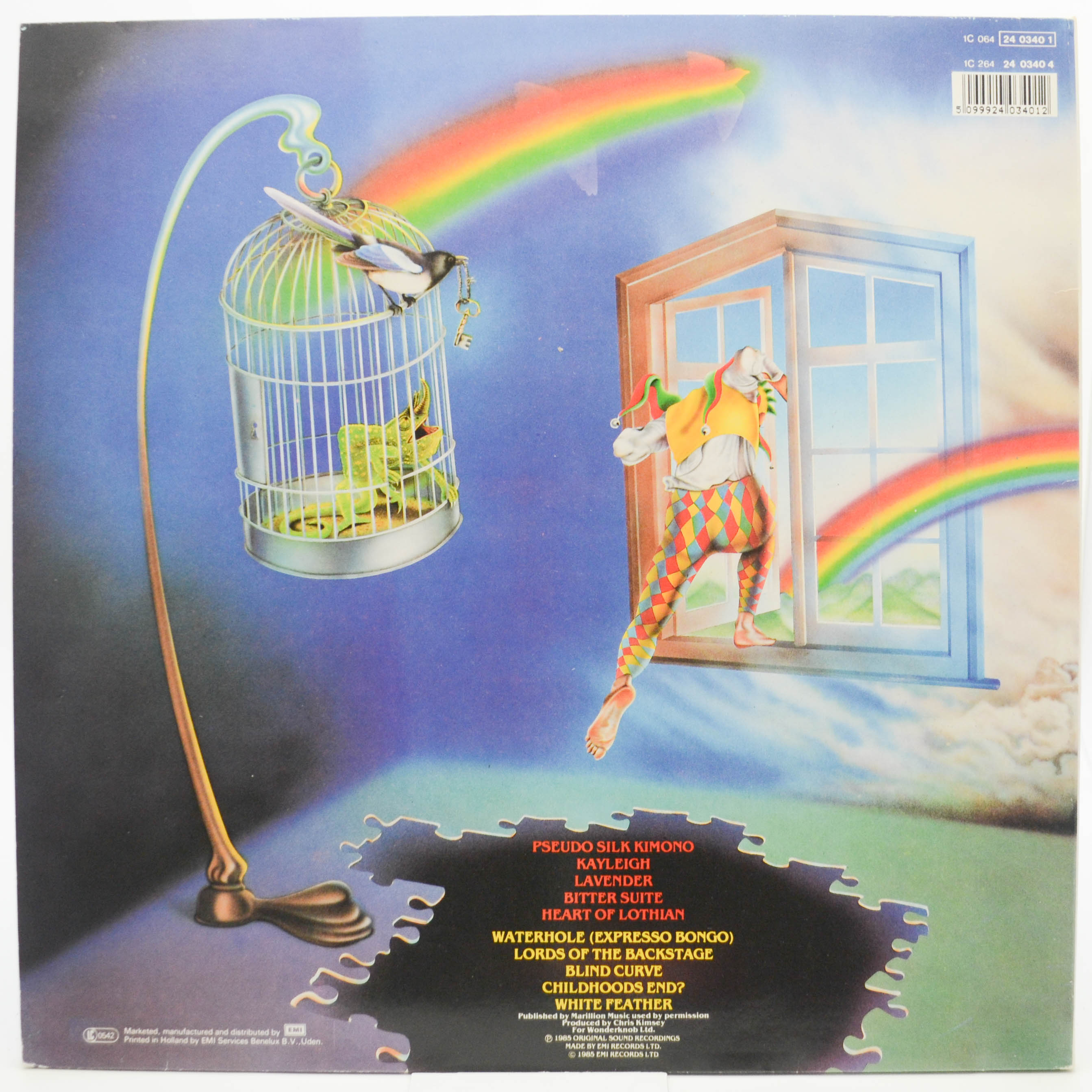 Marillion — Misplaced Childhood, 1985