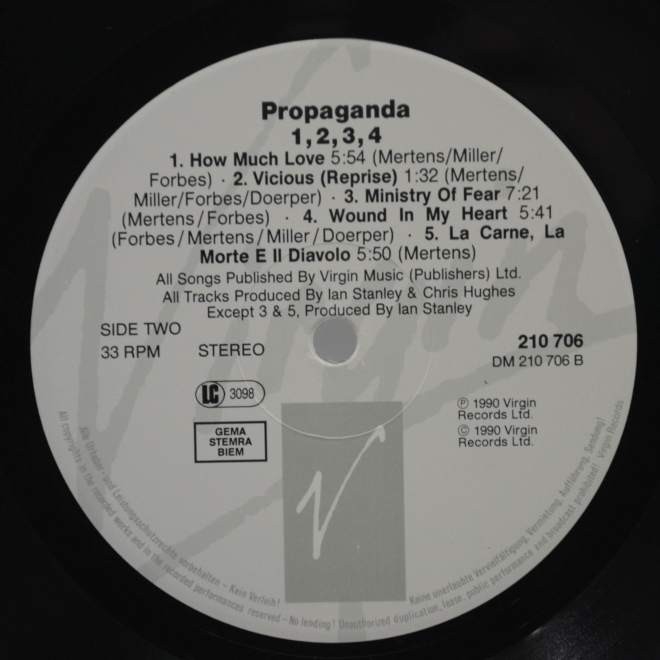 Propaganda — 1234, 1990