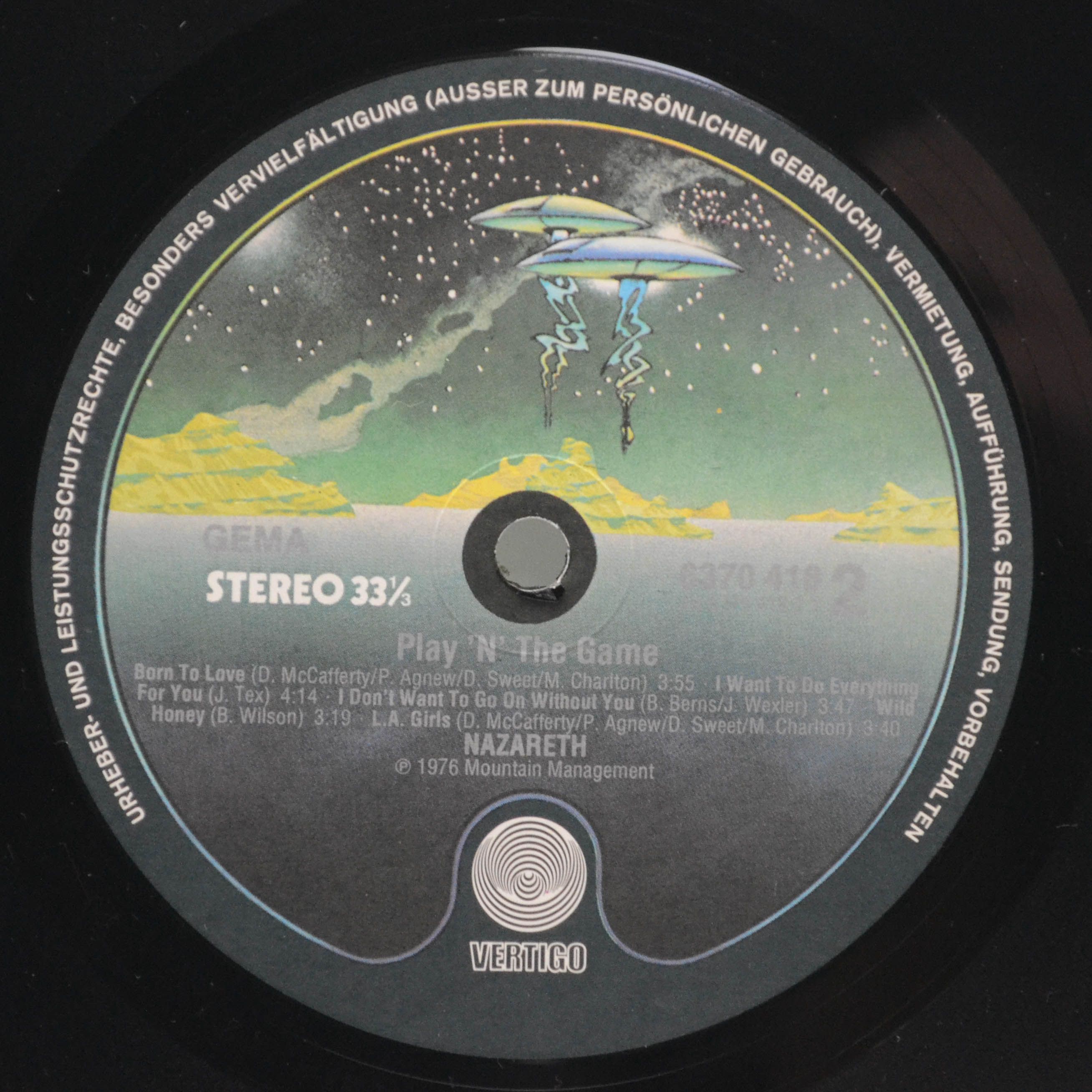 Nazareth — Play 'N' The Game, 1976