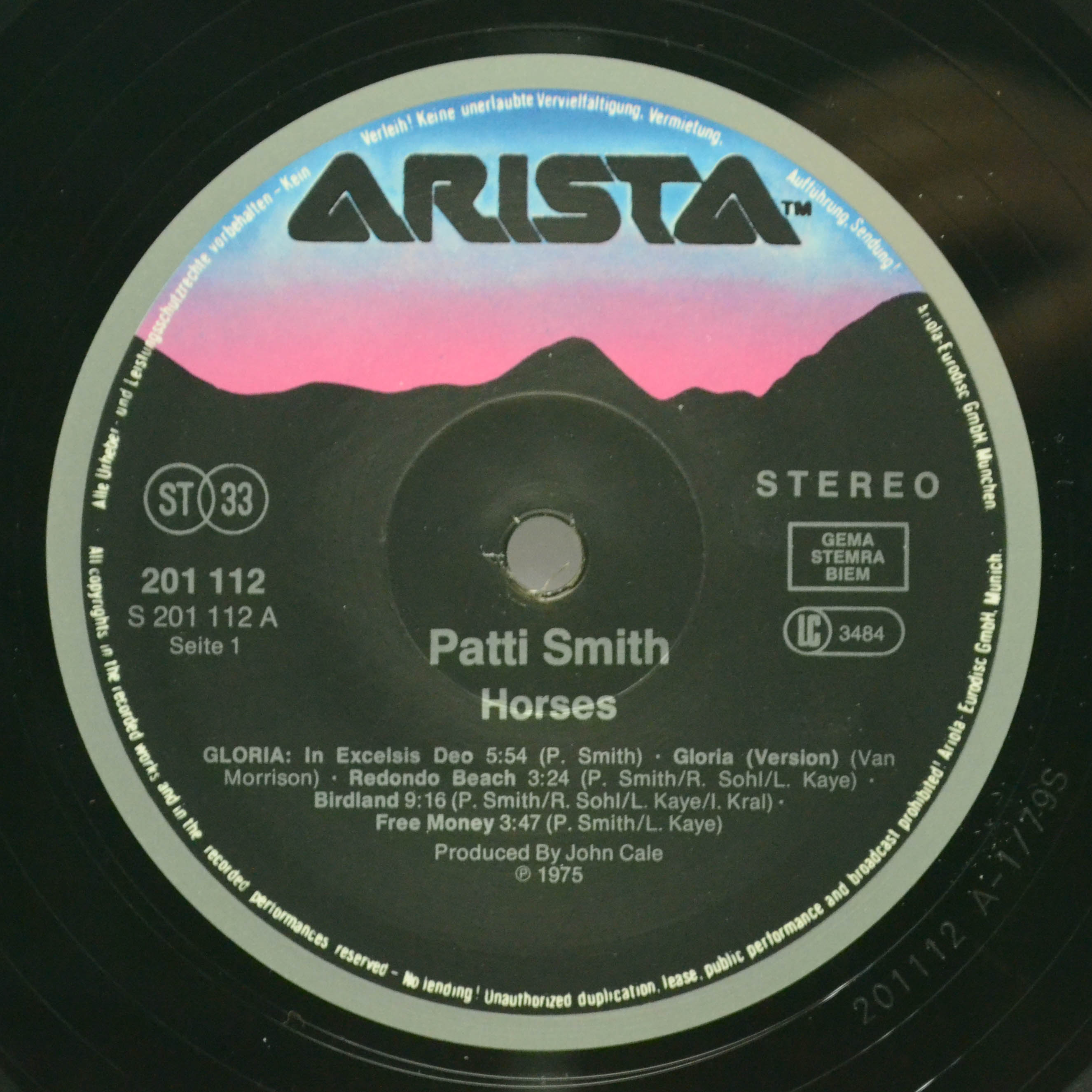 Patti Smith — Horses, 1975