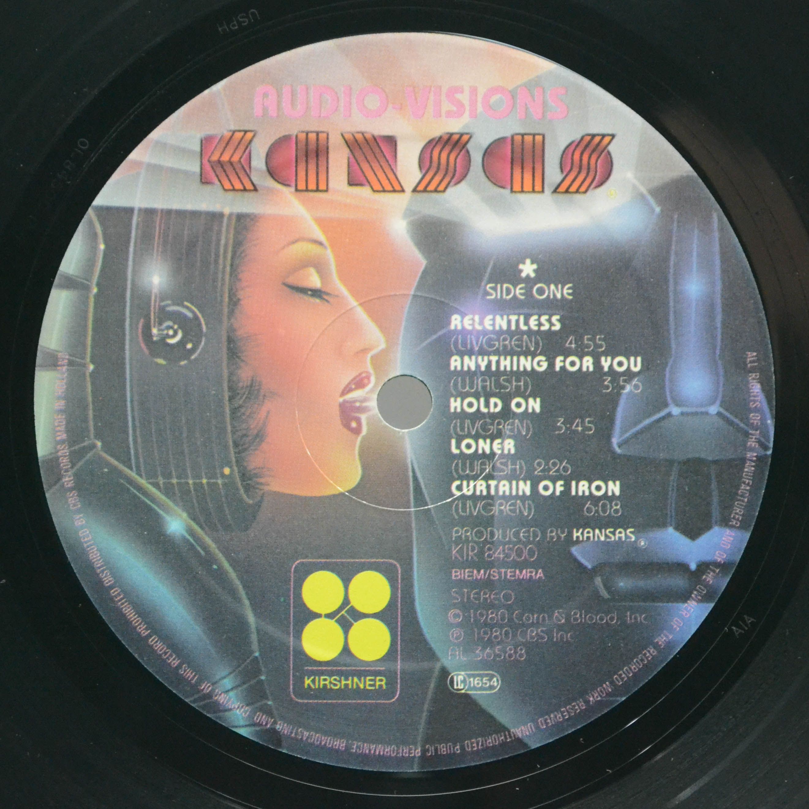 Kansas — Audio Visions, 1980