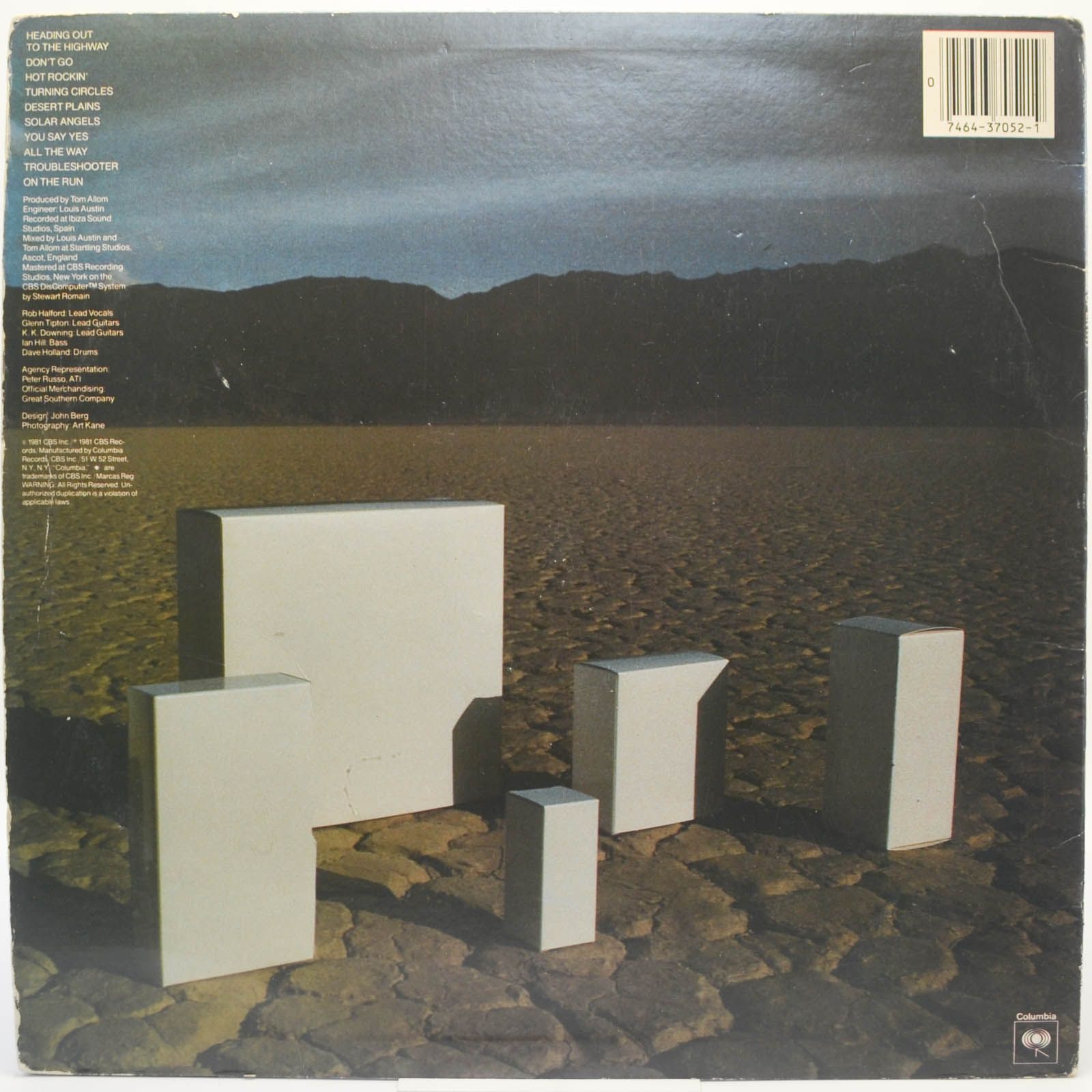 Judas Priest — Point Of Entry (USA), 1981