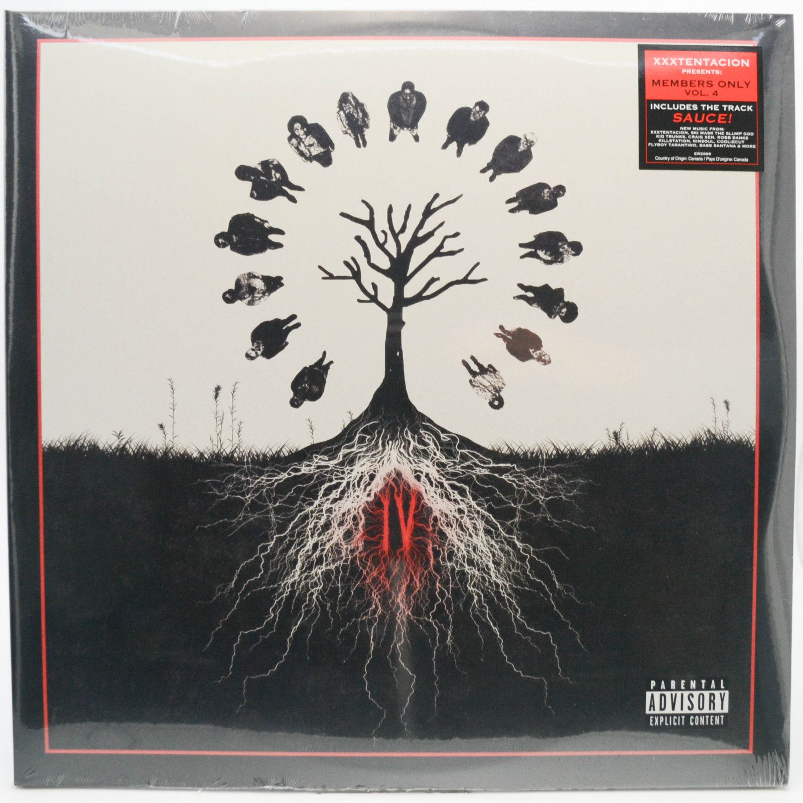 Xxxtentacion — Members Only Vol. 4 (2LP, USA), 2019