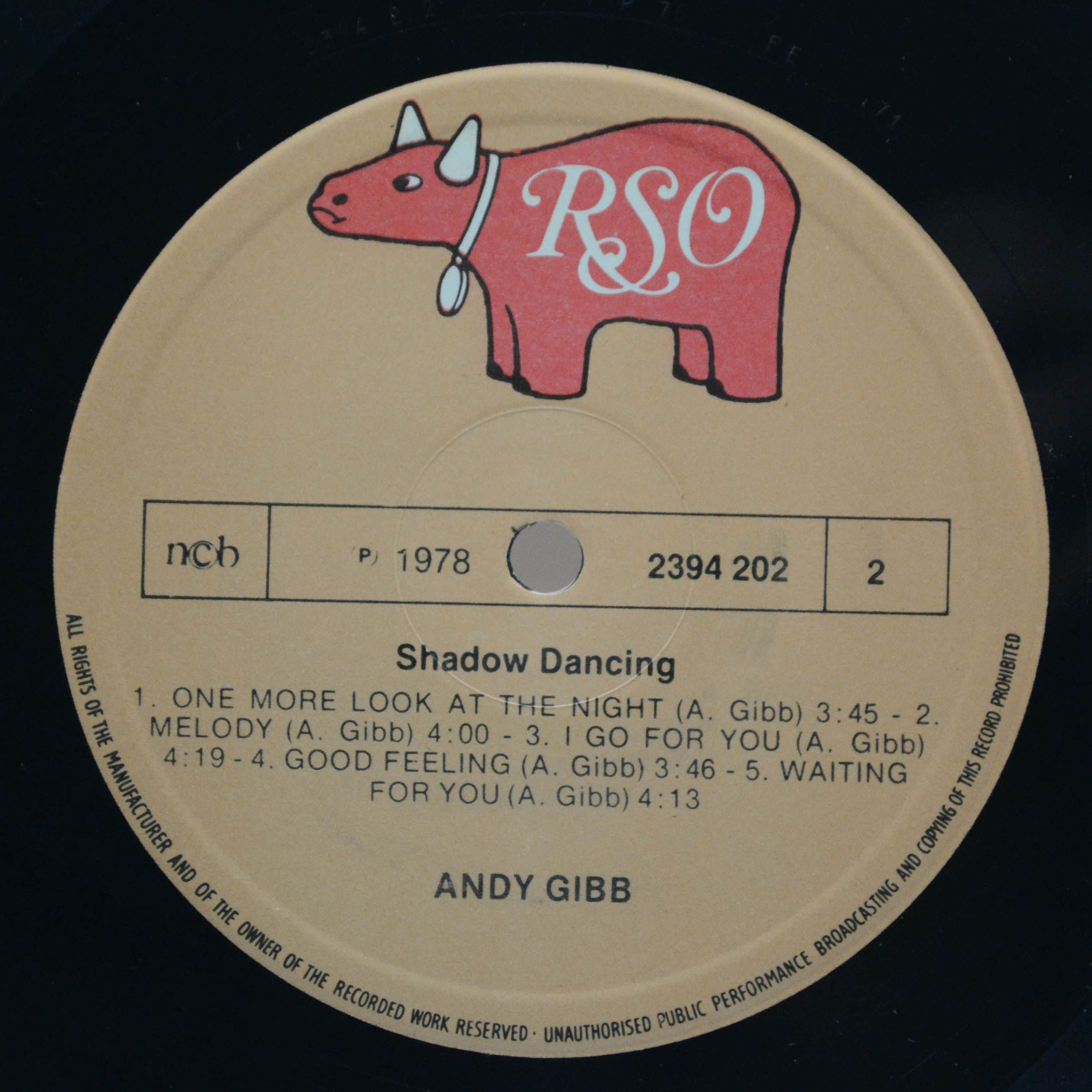 Andy Gibb — Shadow Dancing, 1978
