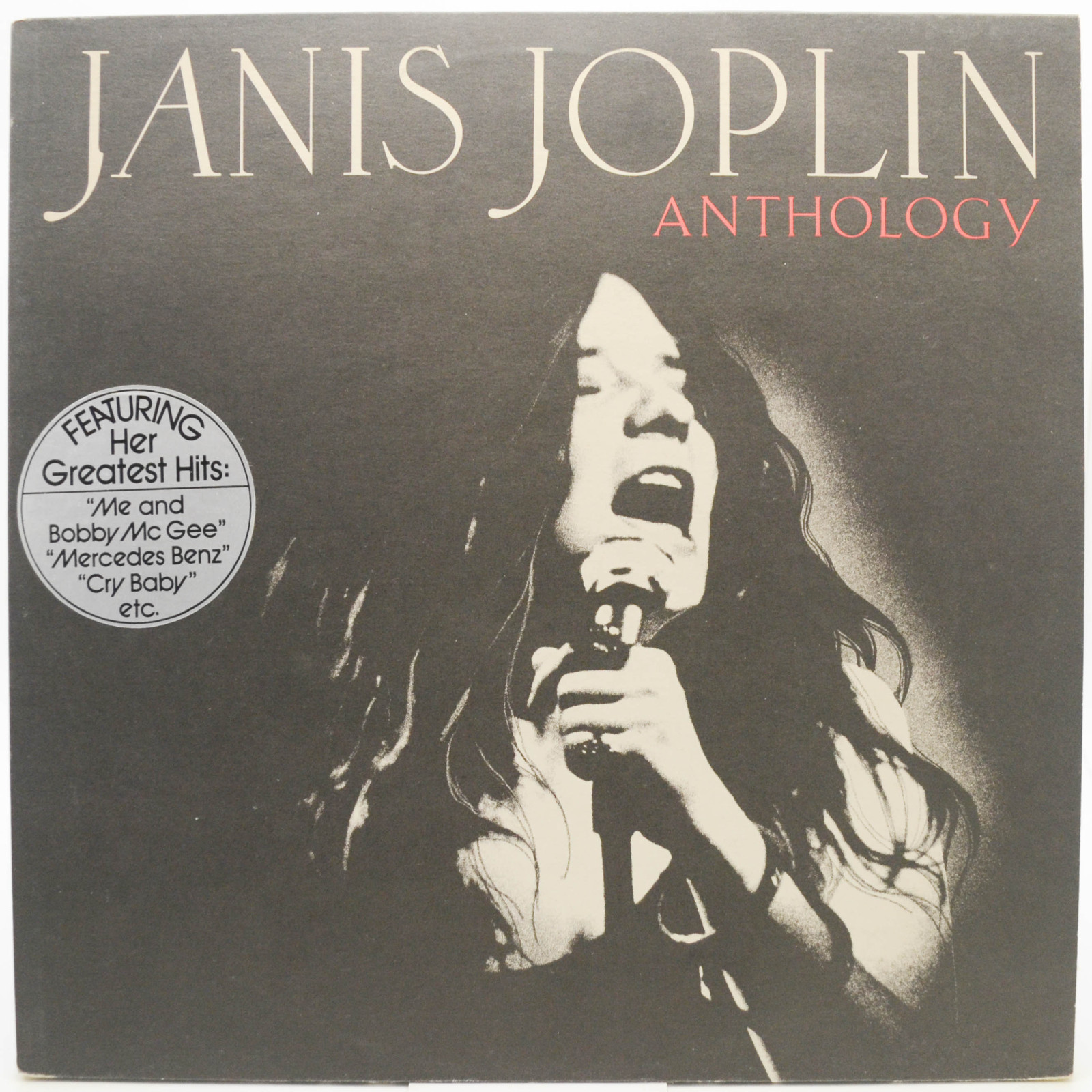 Janis Joplin — Anthology (2LP), 1980