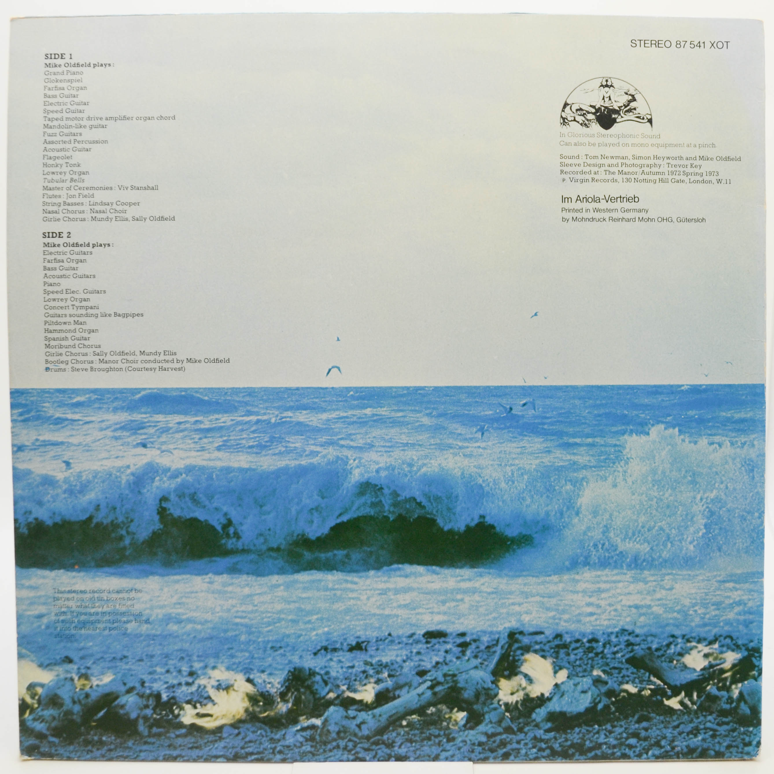 Mike Oldfield — Tubular Bells, 1973