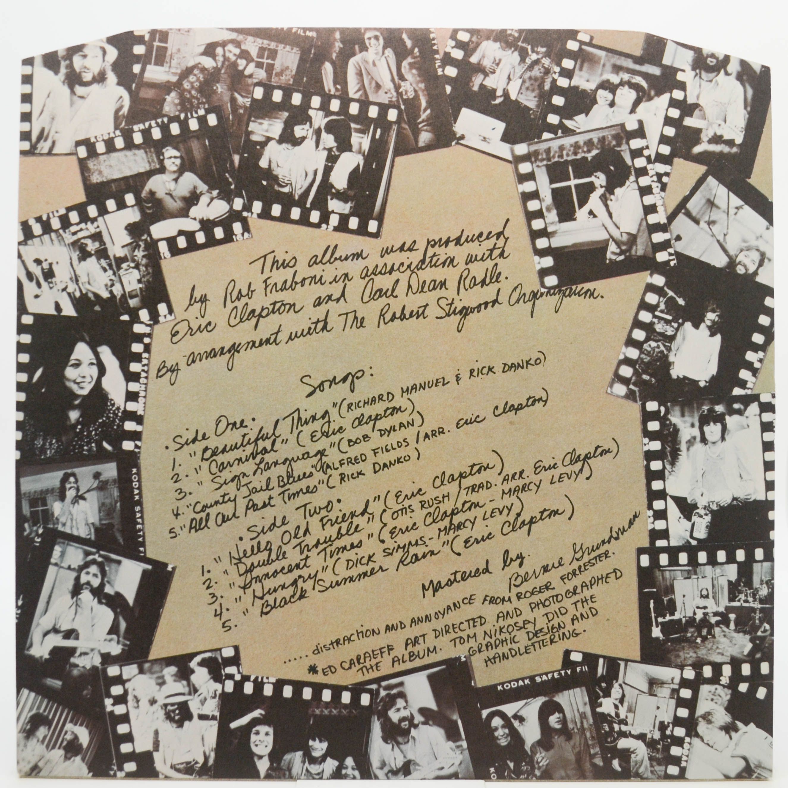 Eric Clapton — No Reason To Cry, 1976