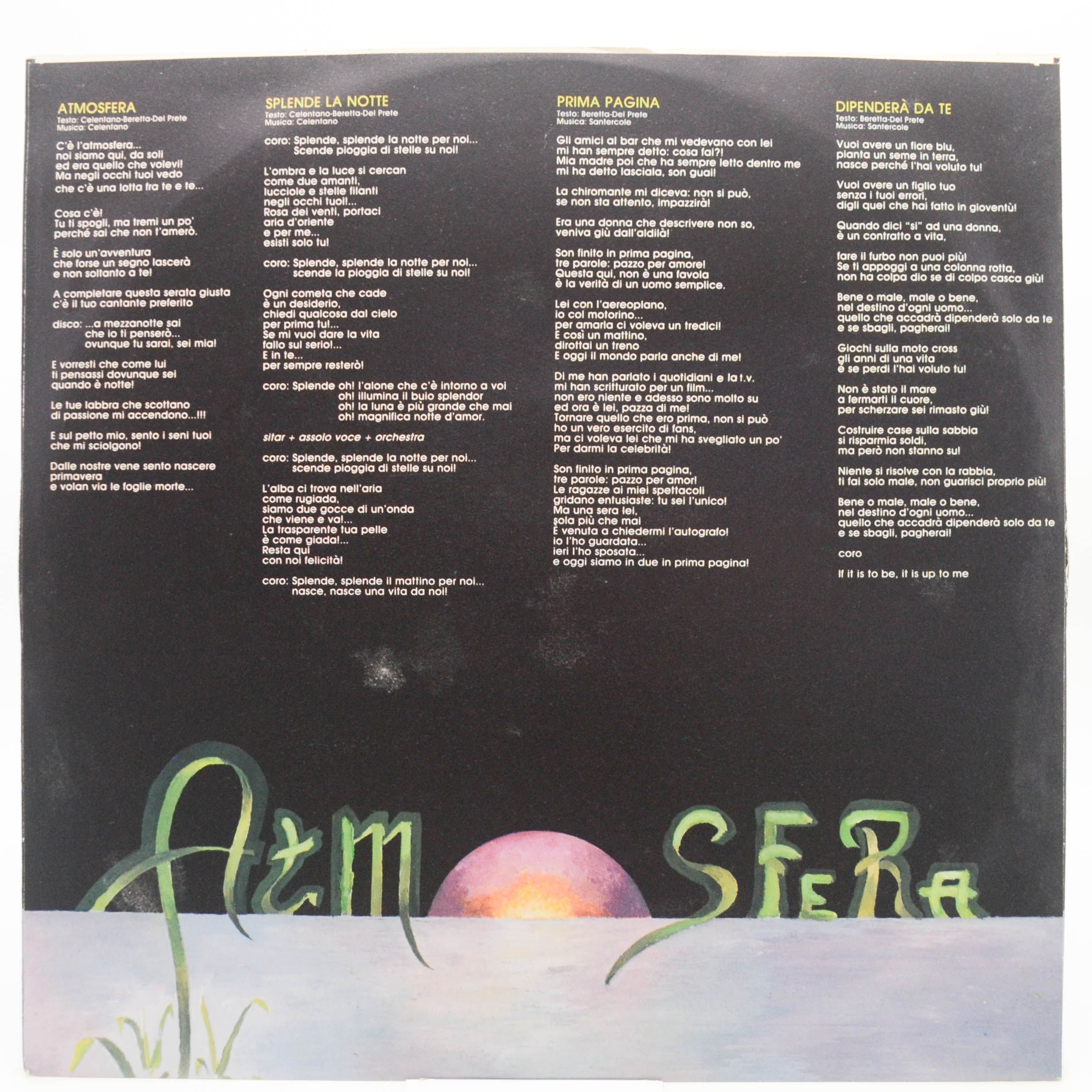 Adriano Celentano — Atmosfera (Italy, Clan), 1983