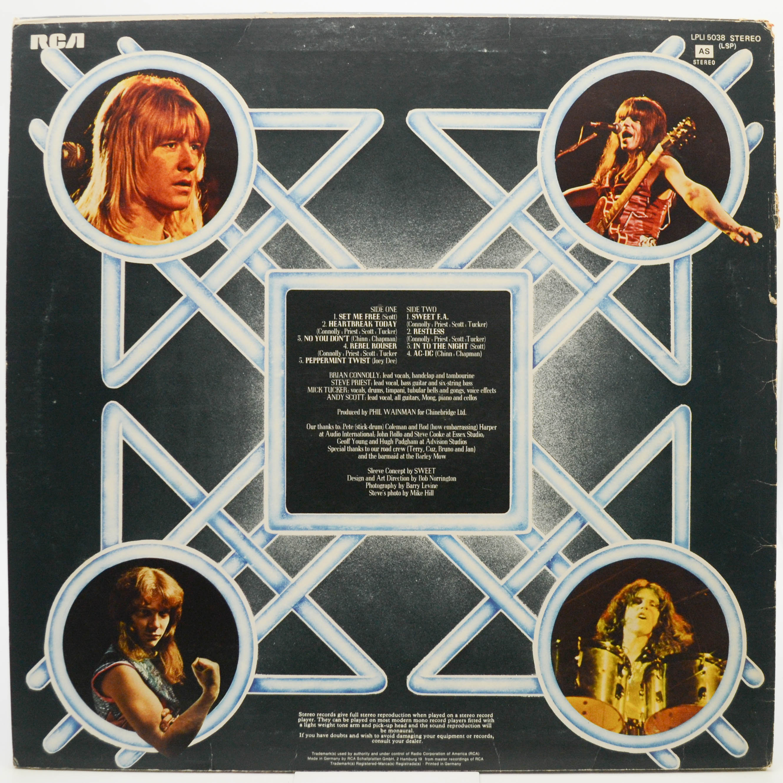 Sweet — Sweet Fanny Adams, 1974