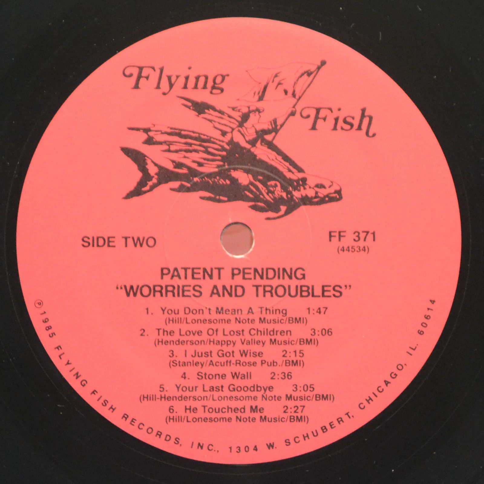 Patent Pending — Troubles & Trials, 1985