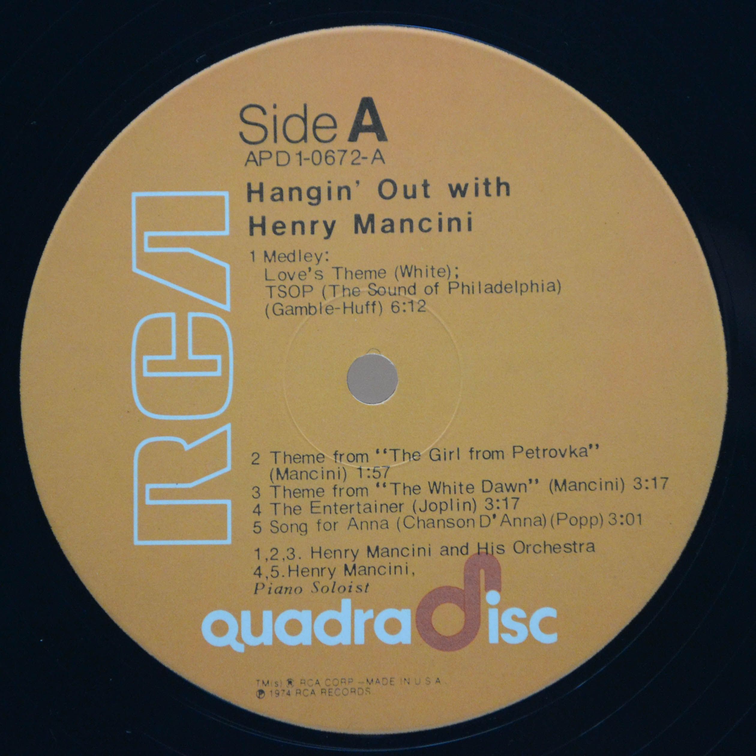 Henry Mancini — Hangin' Out (USA, Quadraphonic), 1974