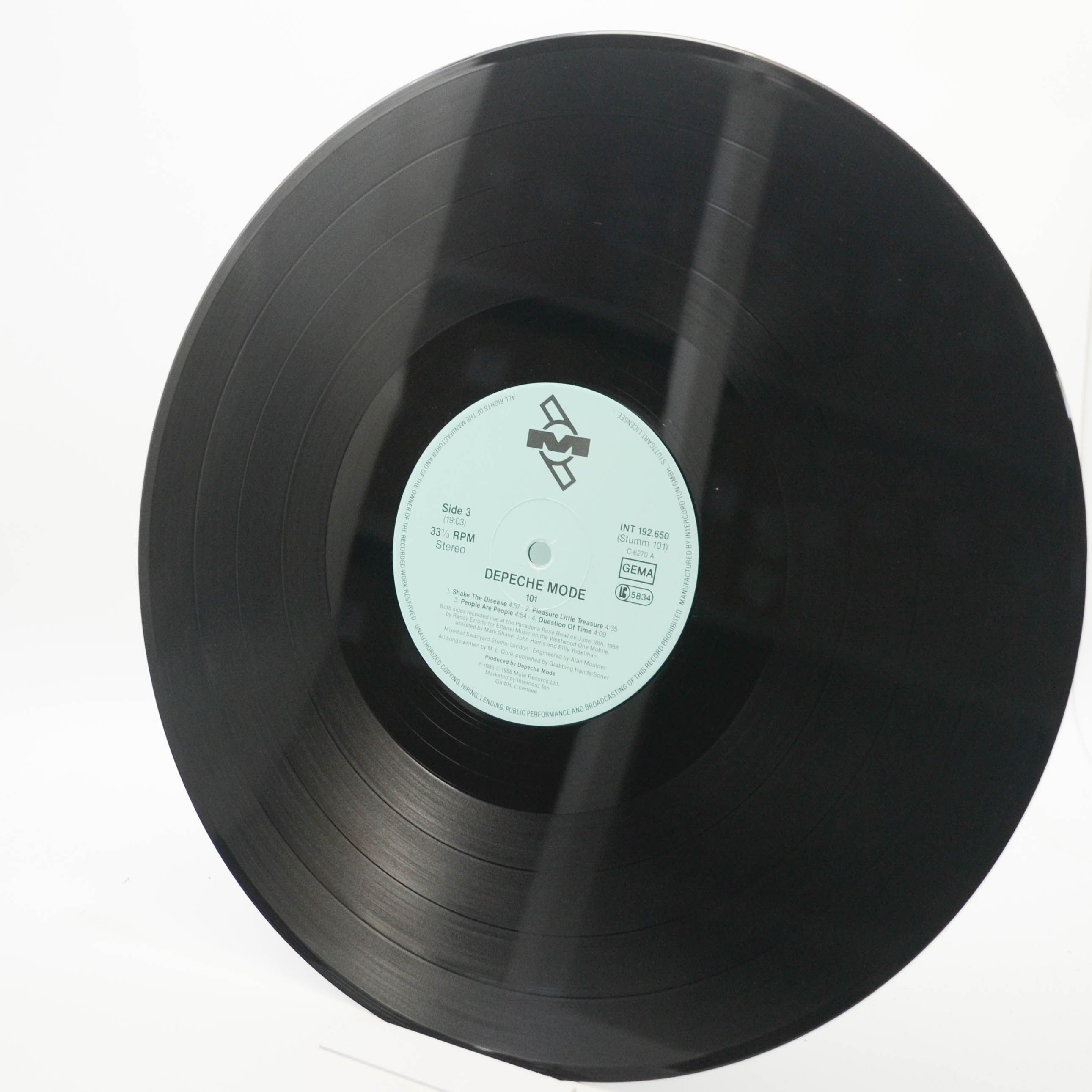 Depeche Mode — 101 (2LP), 1989