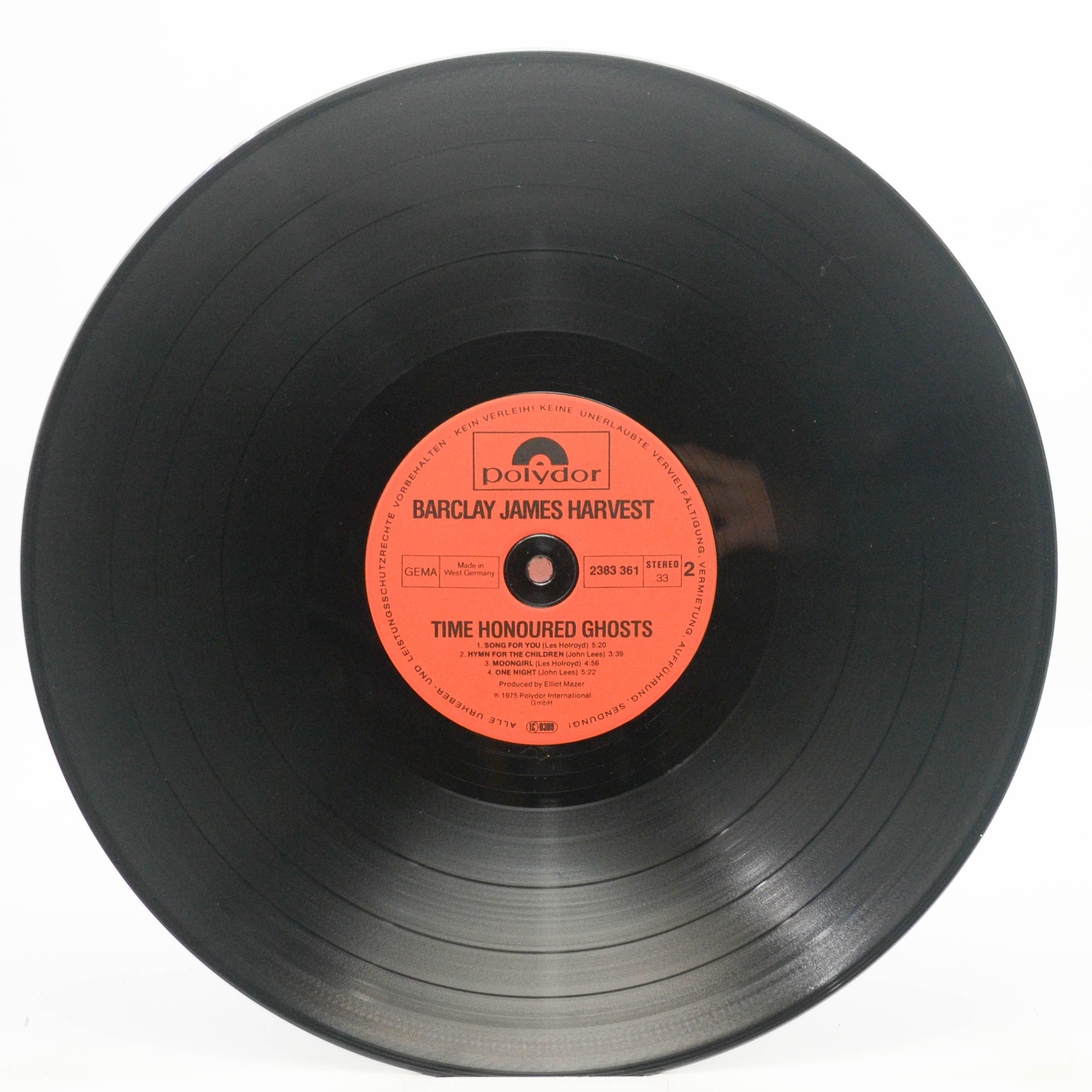 Barclay James Harvest — Time Honoured Ghosts, 1975