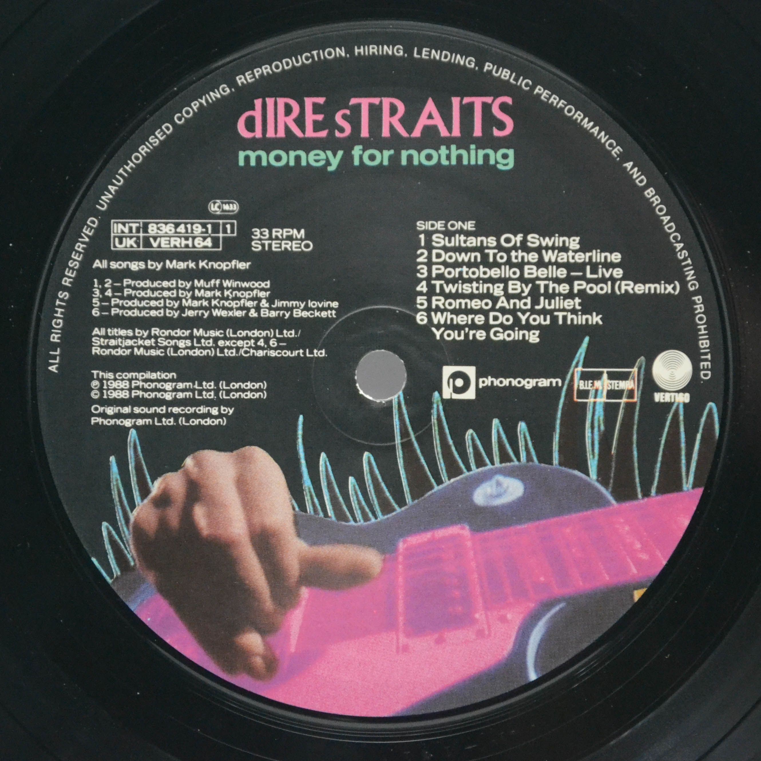 Dire Straits — Money For Nothing, 1988