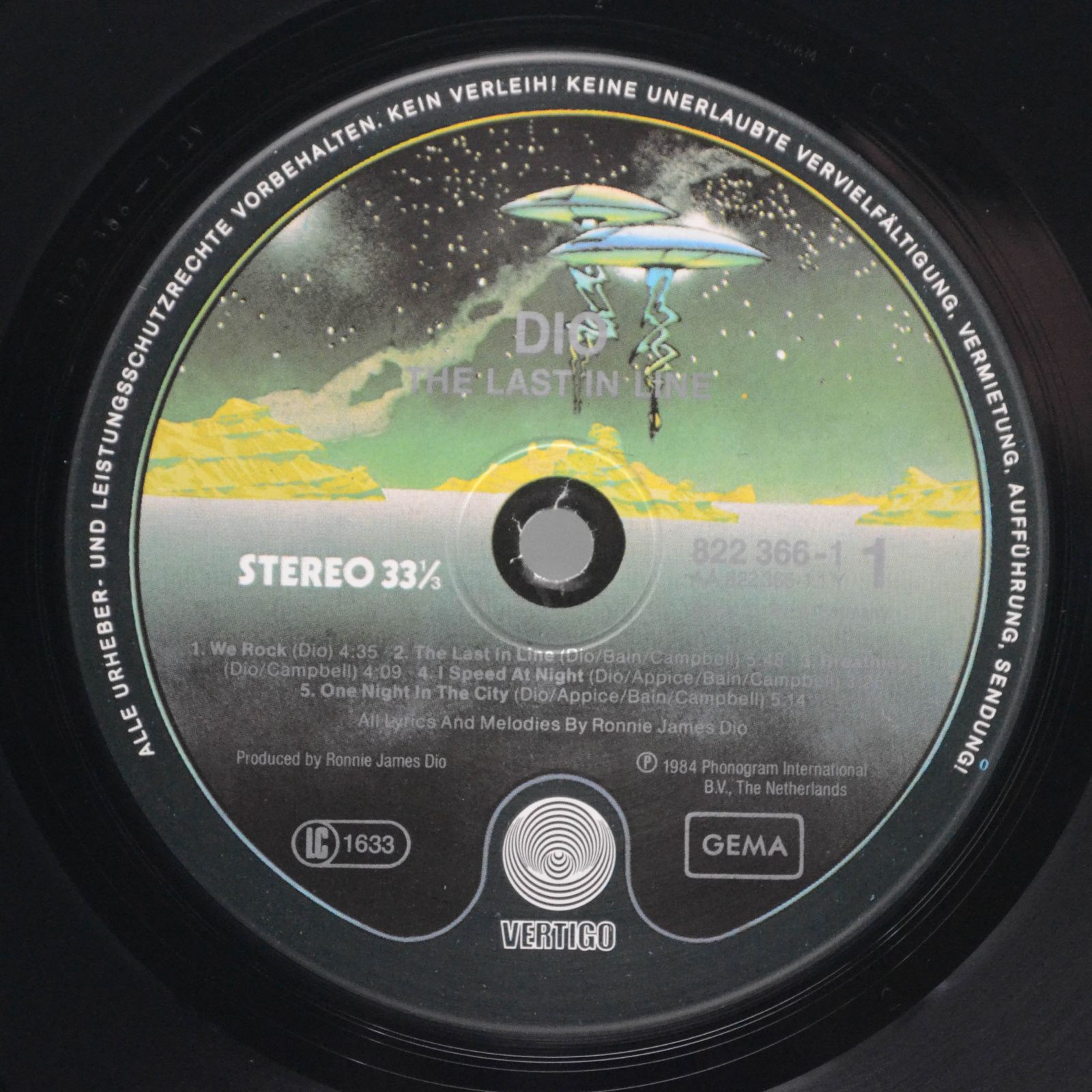 Dio — The Last In Line, 1984