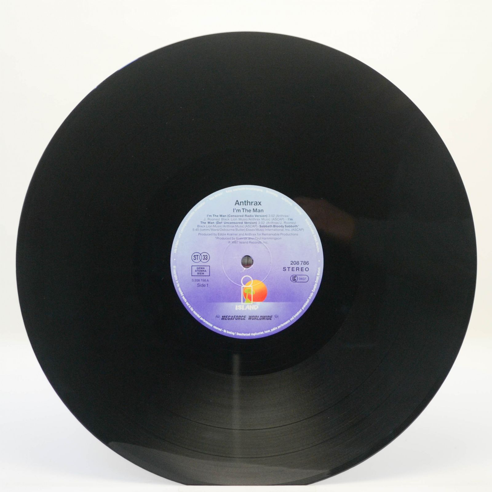 Anthrax — I'm The Man, 1987