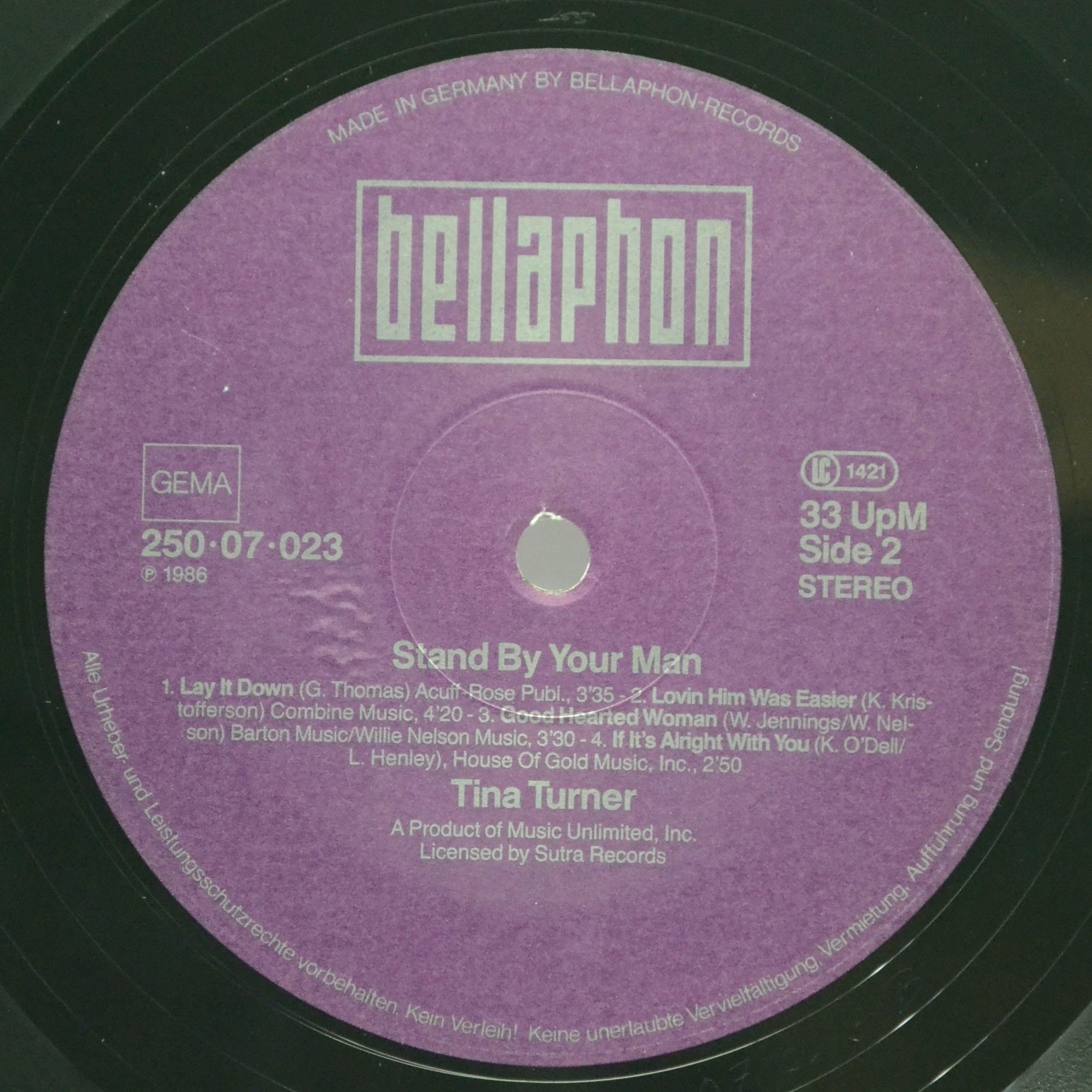 Tina Turner — Stand By Your Man, 1986