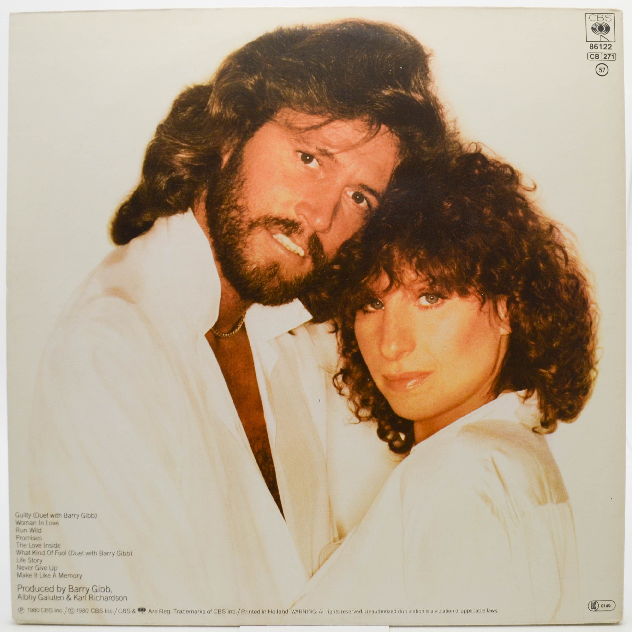 Streisand — Guilty, 1980