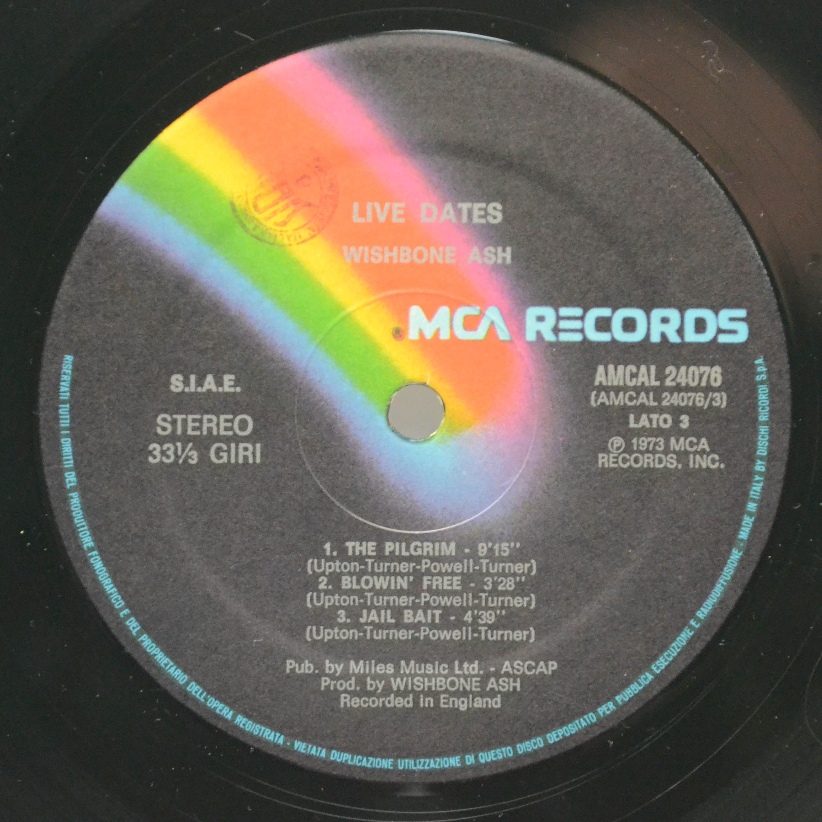 Wishbone Ash — Live Dates (2LP, booklet), 1973