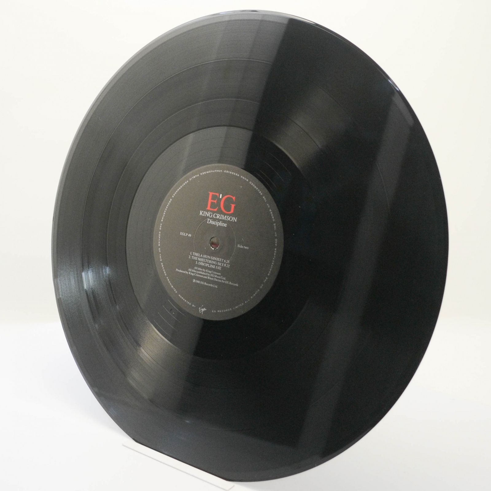 King Crimson — Discipline (UK), 1981